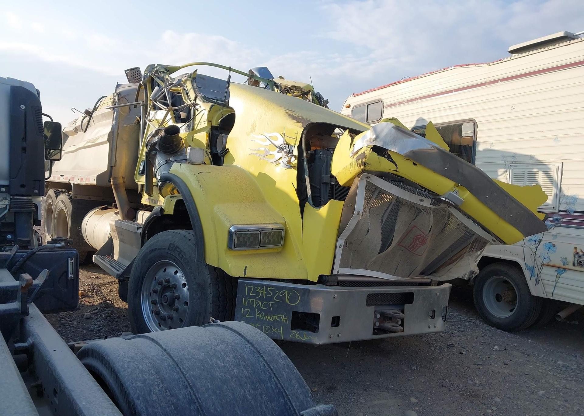 2012 KENWORTH CONSTRUCTION T800