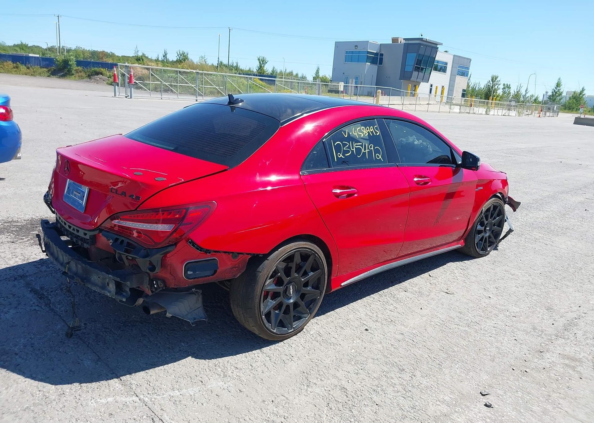 2017 MERCEDES-BENZ CLA 45 AMG