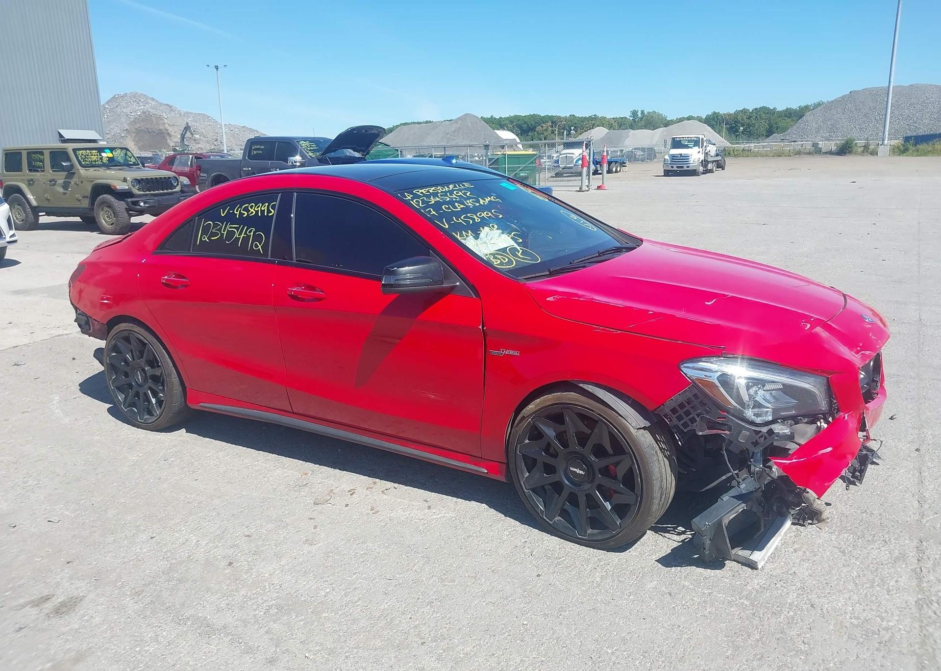 2017 MERCEDES-BENZ CLA 45 AMG