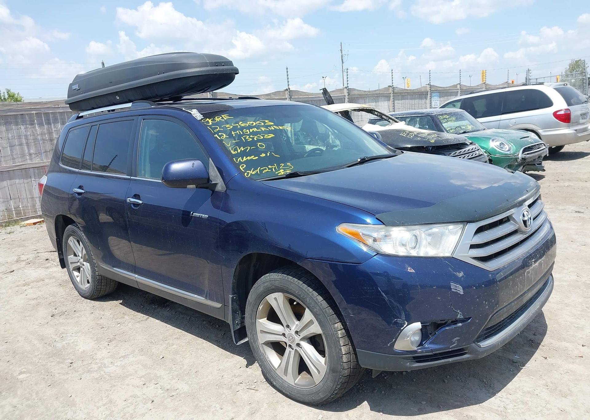 2012 TOYOTA HIGHLANDER V6 LIMITED
