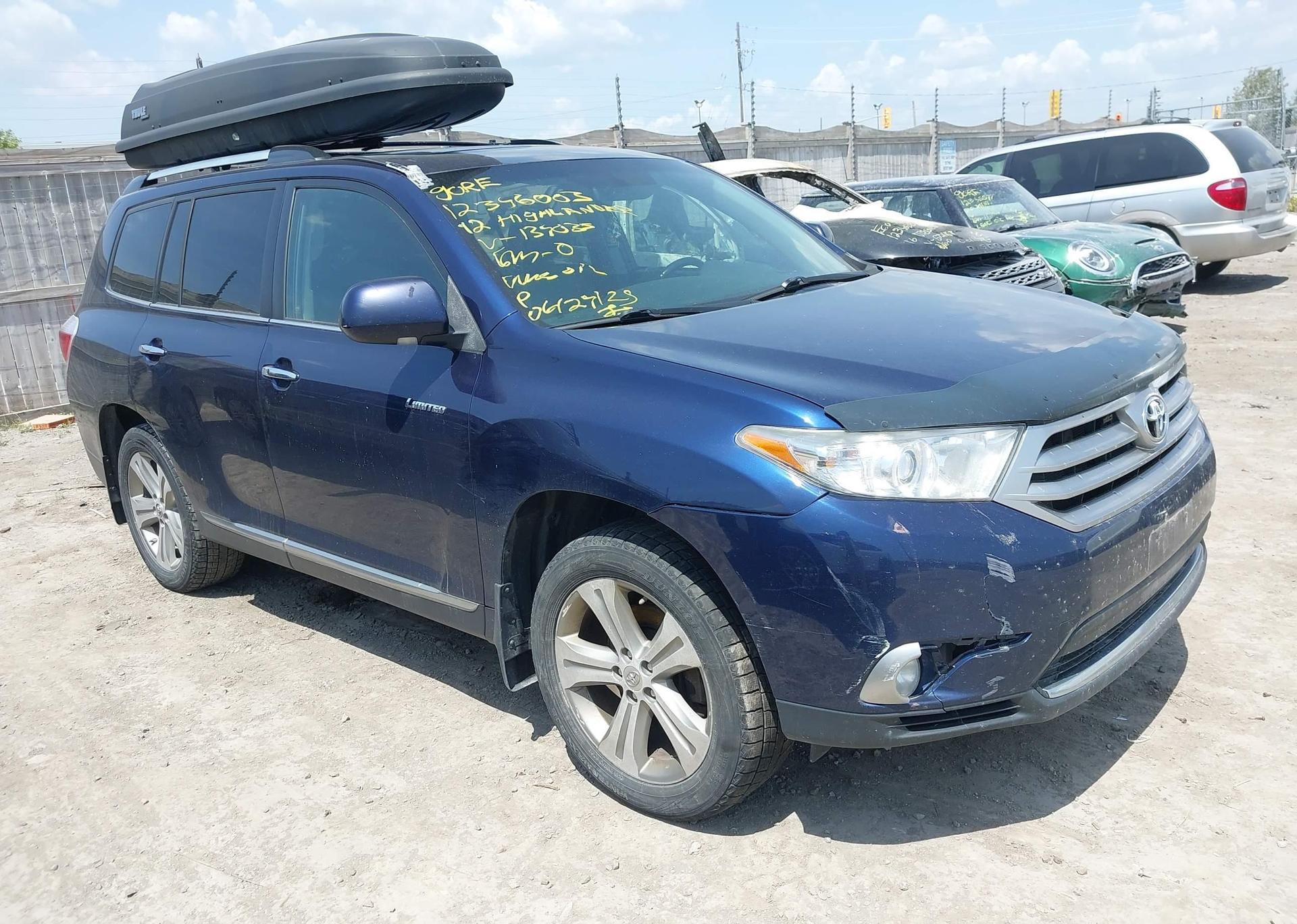 2012 TOYOTA HIGHLANDER V6 LIMITED