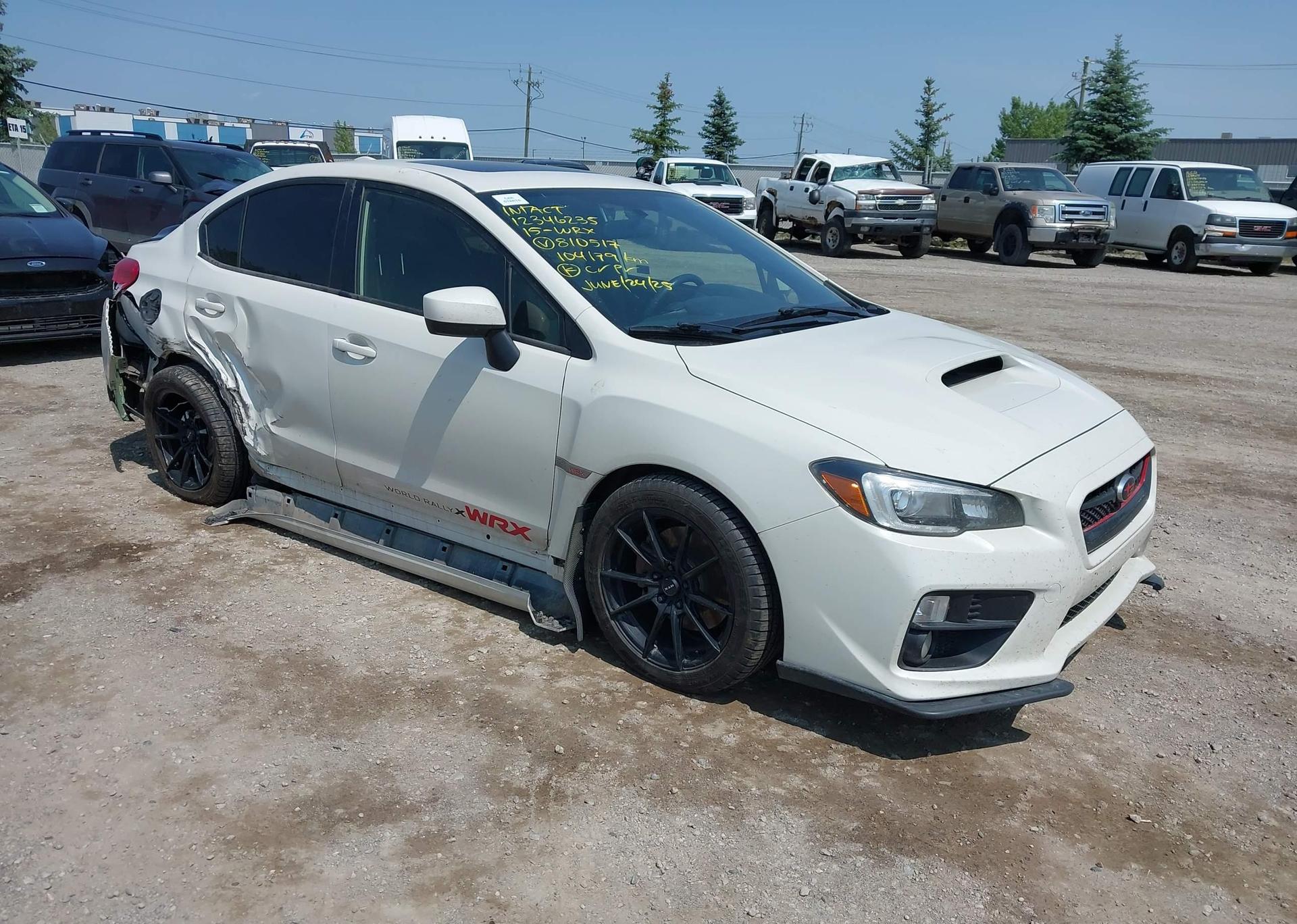 2015 SUBARU WRX LIMITED