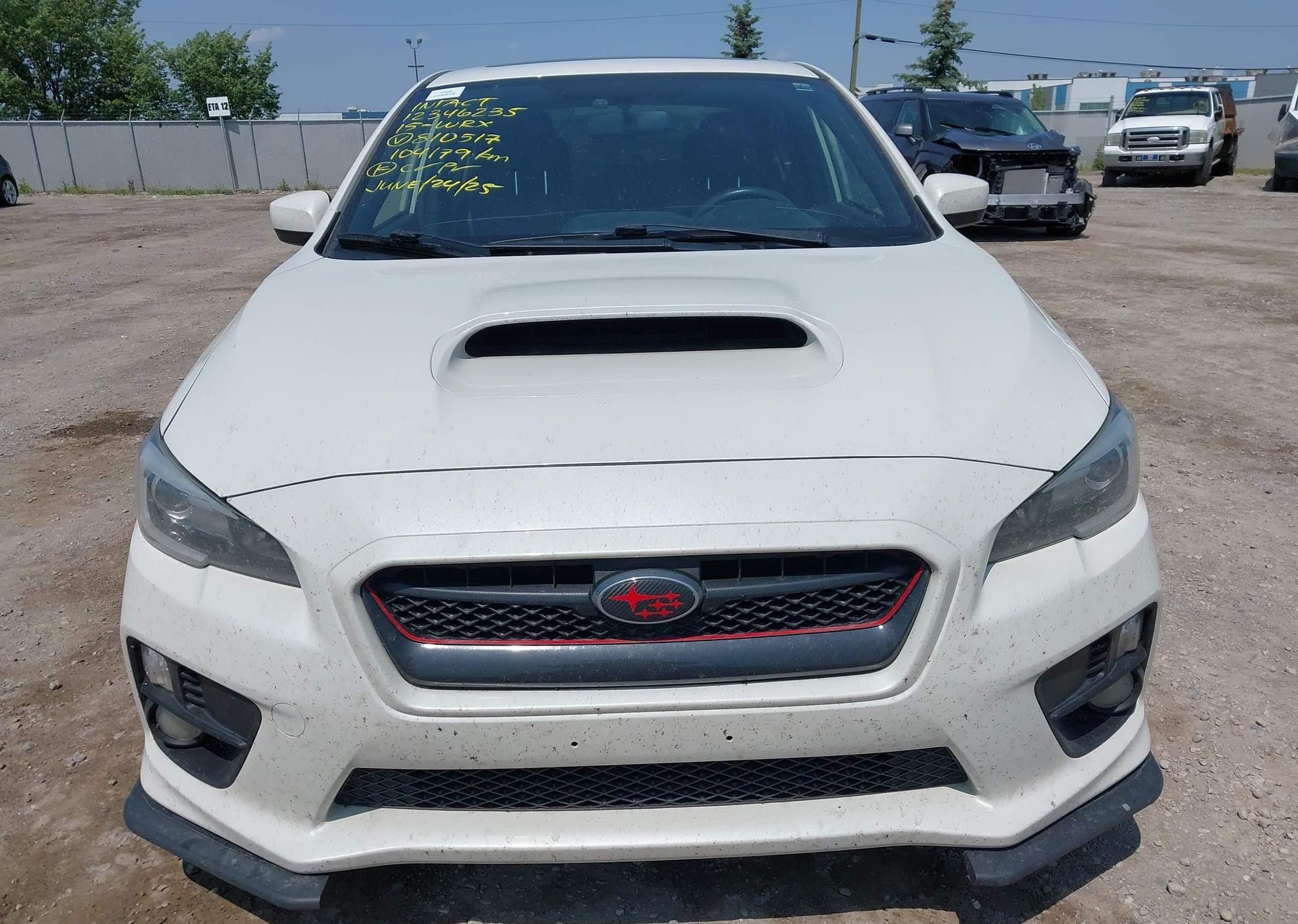 2015 SUBARU WRX LIMITED
