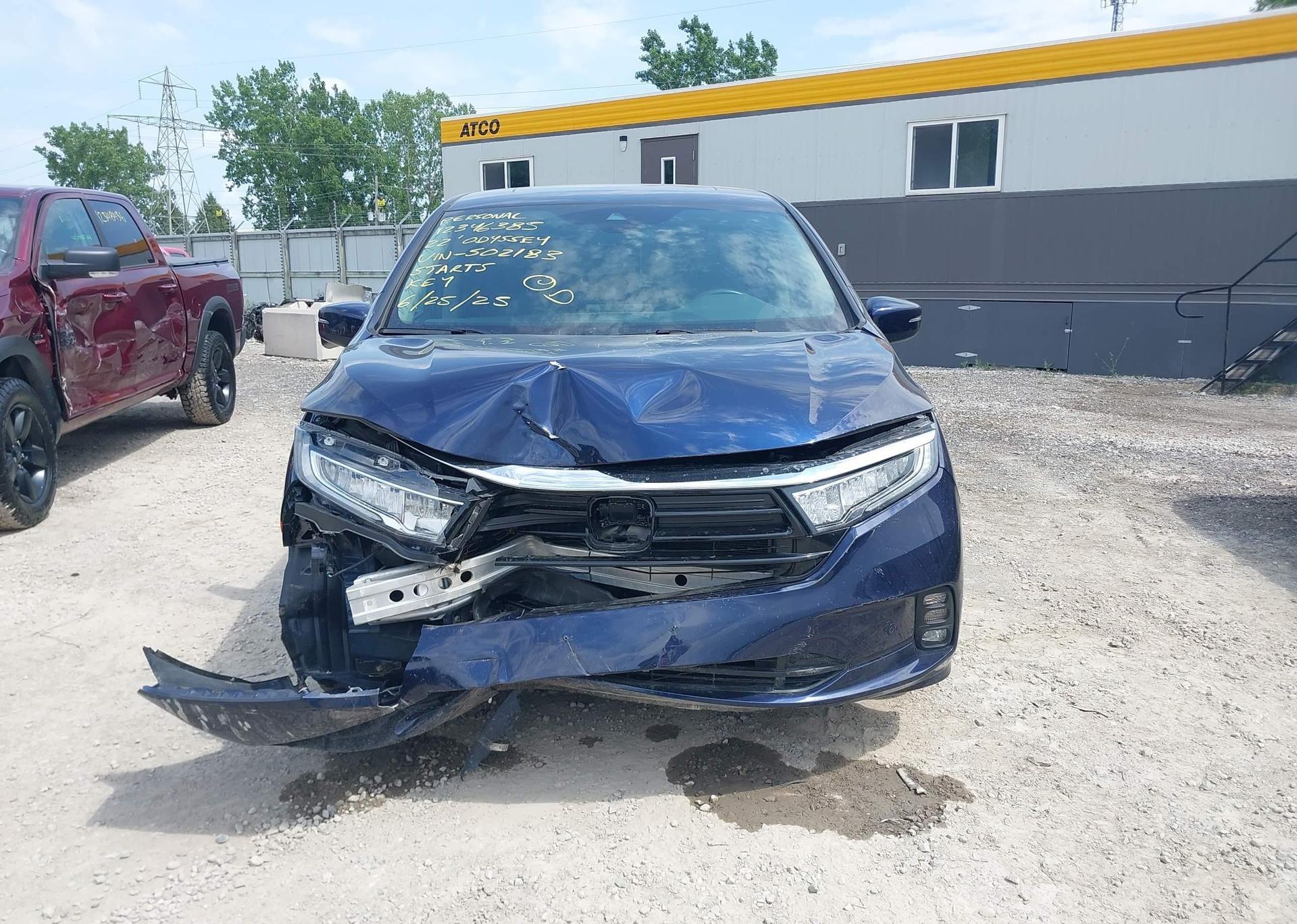 2022 HONDA ODYSSEY EXL