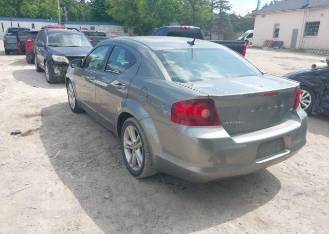 2013 DODGE AVENGER SXT