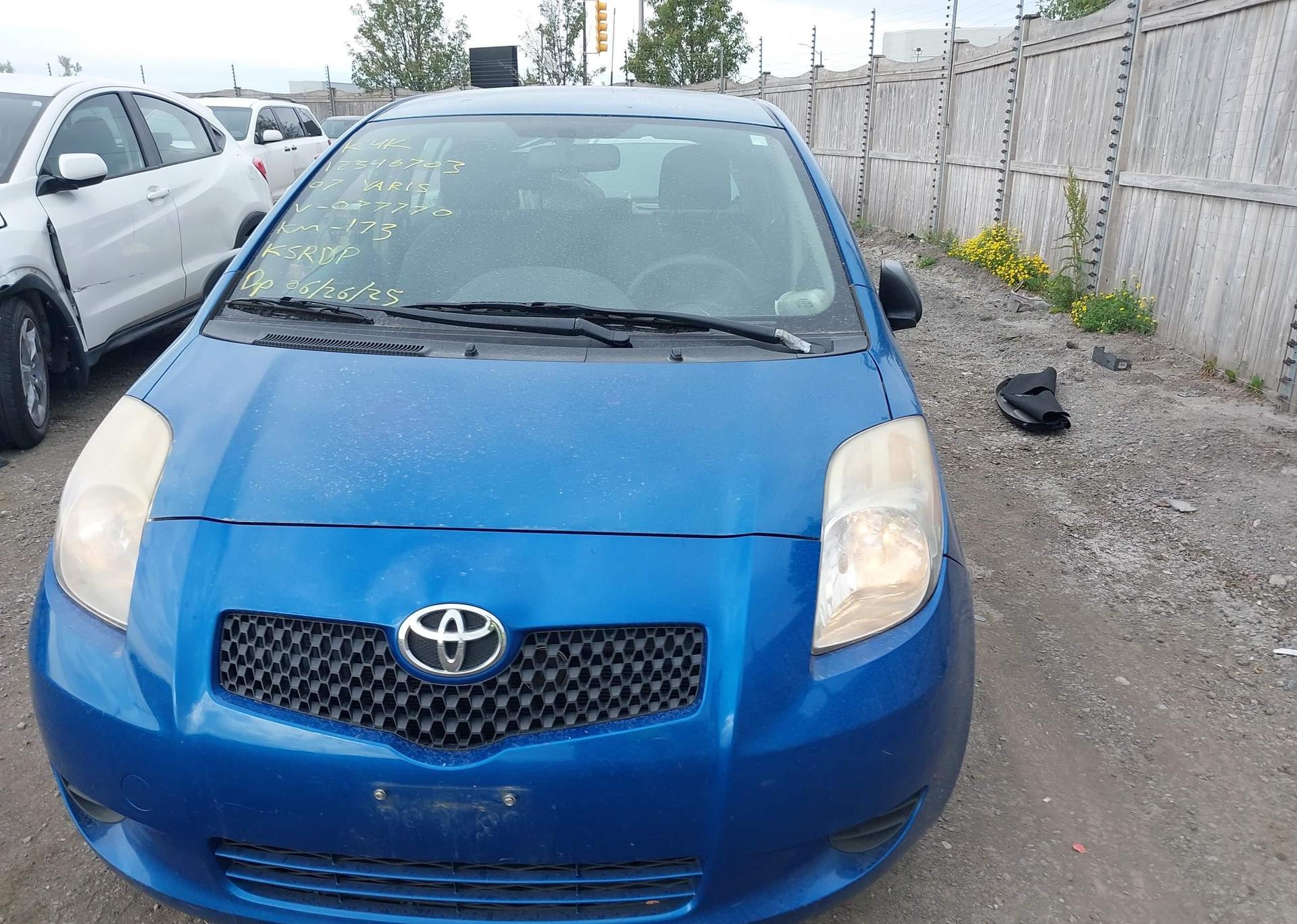 2007 TOYOTA YARIS