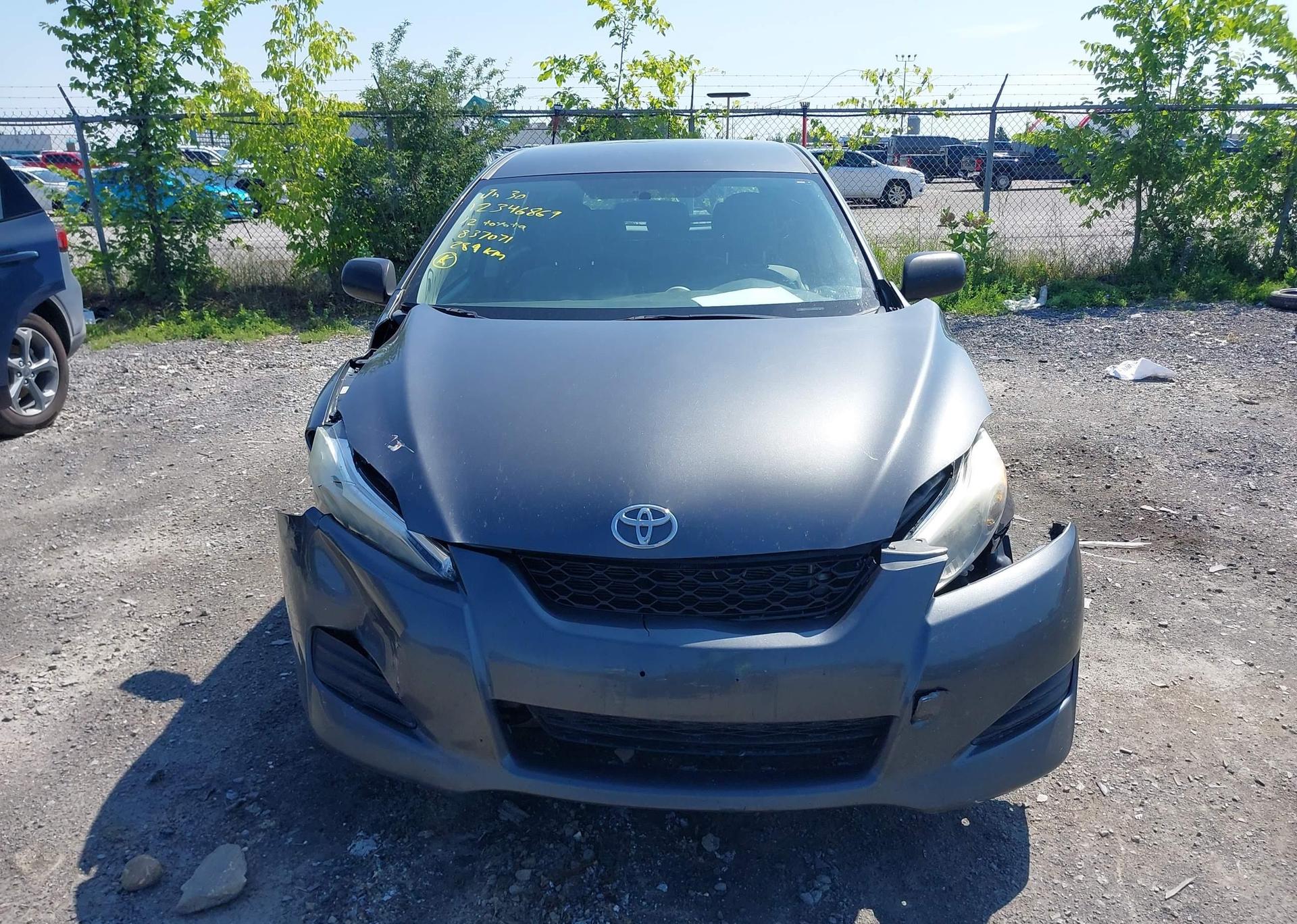 2012 TOYOTA COROLLA MATRIX