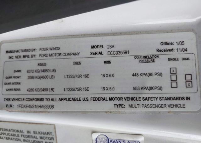 2005 FORD DUTCHMEN EXPRESS