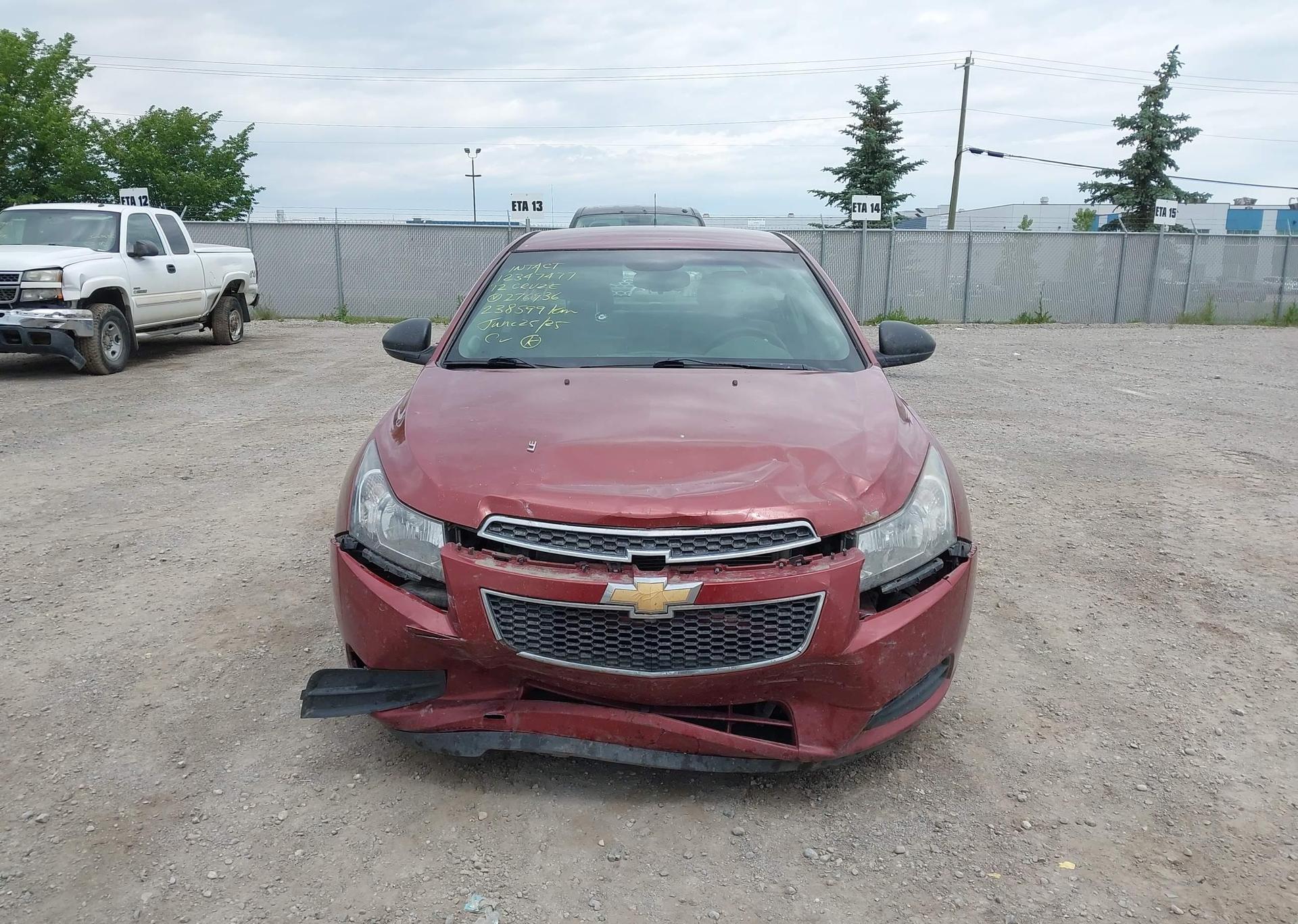 2012 CHEVROLET CRUZE LS
