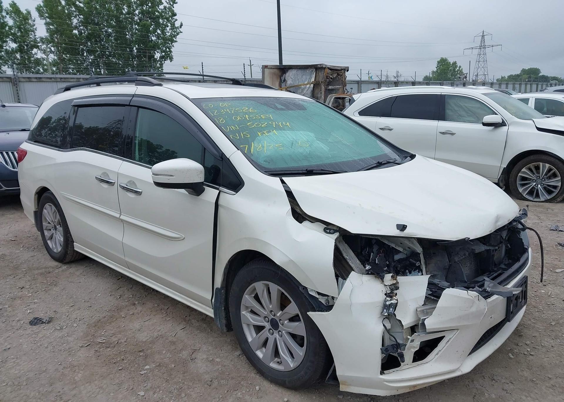 2018 HONDA ODYSSEY TOURING