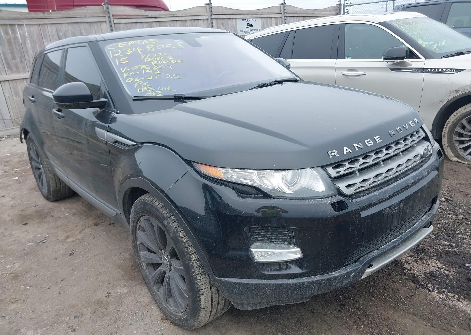 2015 LAND ROVER RANGE ROVER EVOQUE PURE PLUS
