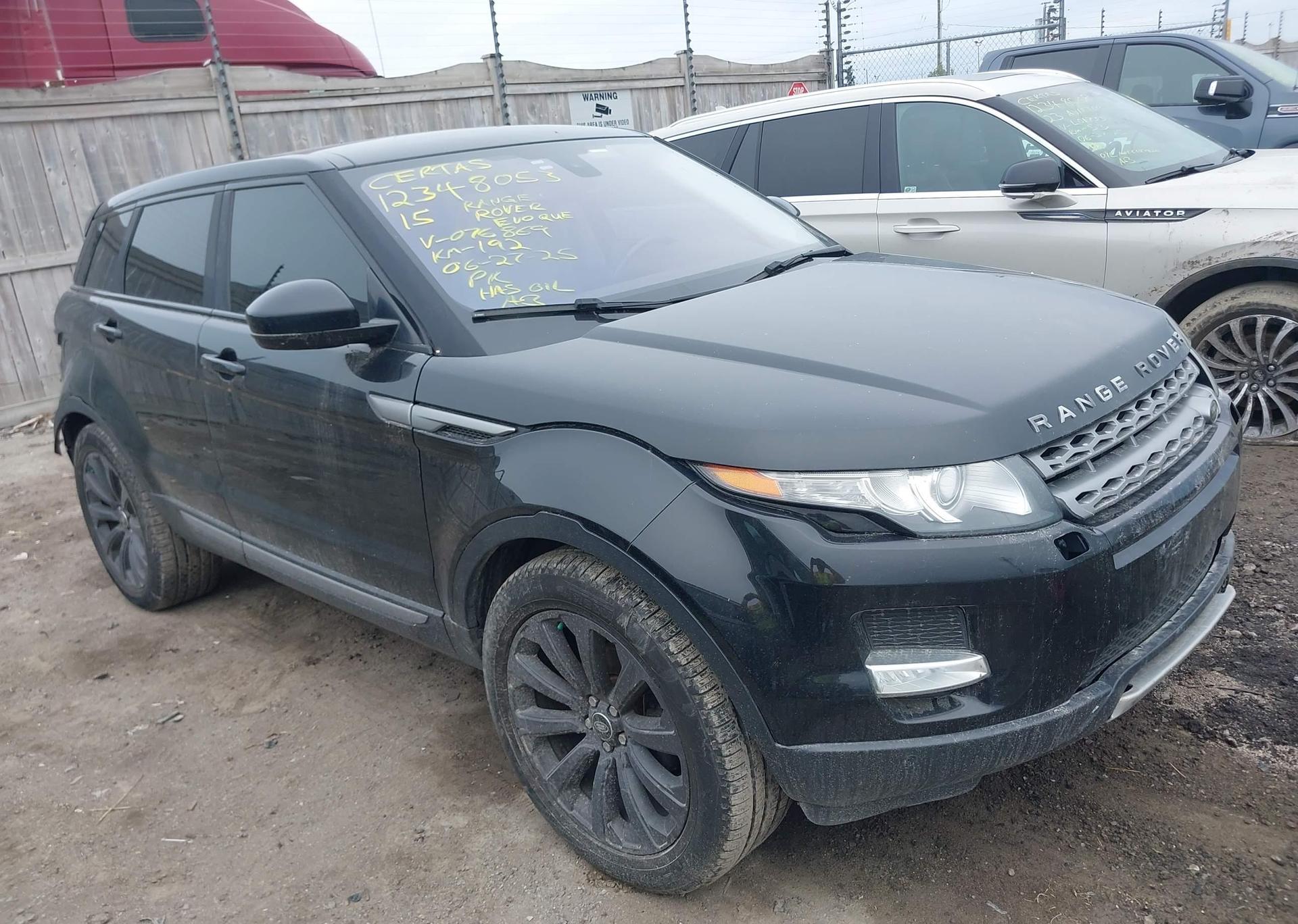 2015 LAND ROVER RANGE ROVER EVOQUE PURE PLUS