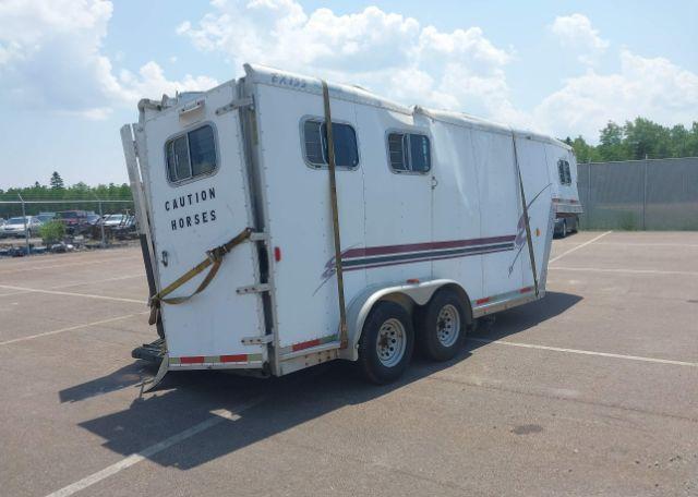 2001 EXXISS ALUMINUM TRAILERS UTILITY TRAILER