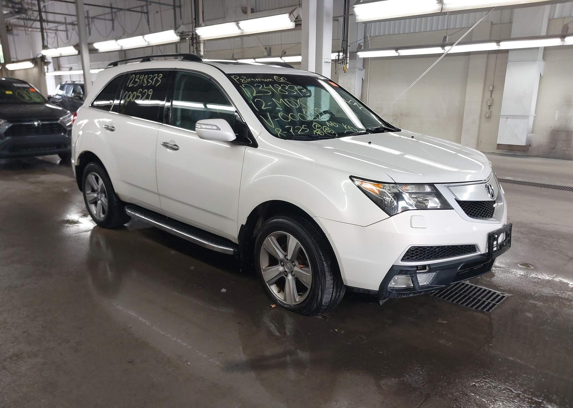 2012 ACURA MDX TECHNOLOGY PACKAGE