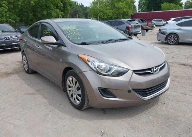 2013 HYUNDAI ELANTRA GL