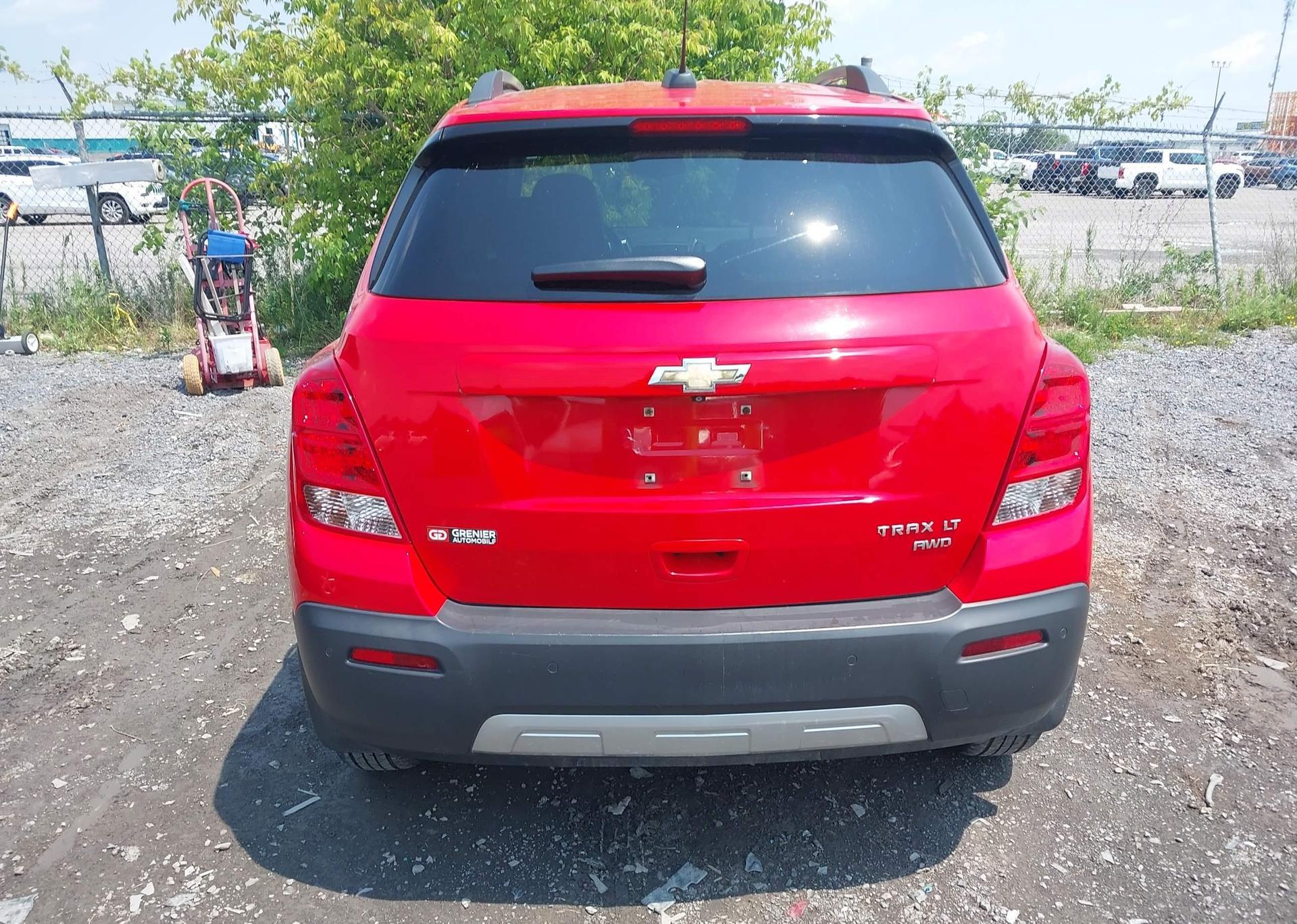 2016 CHEVROLET trax lt