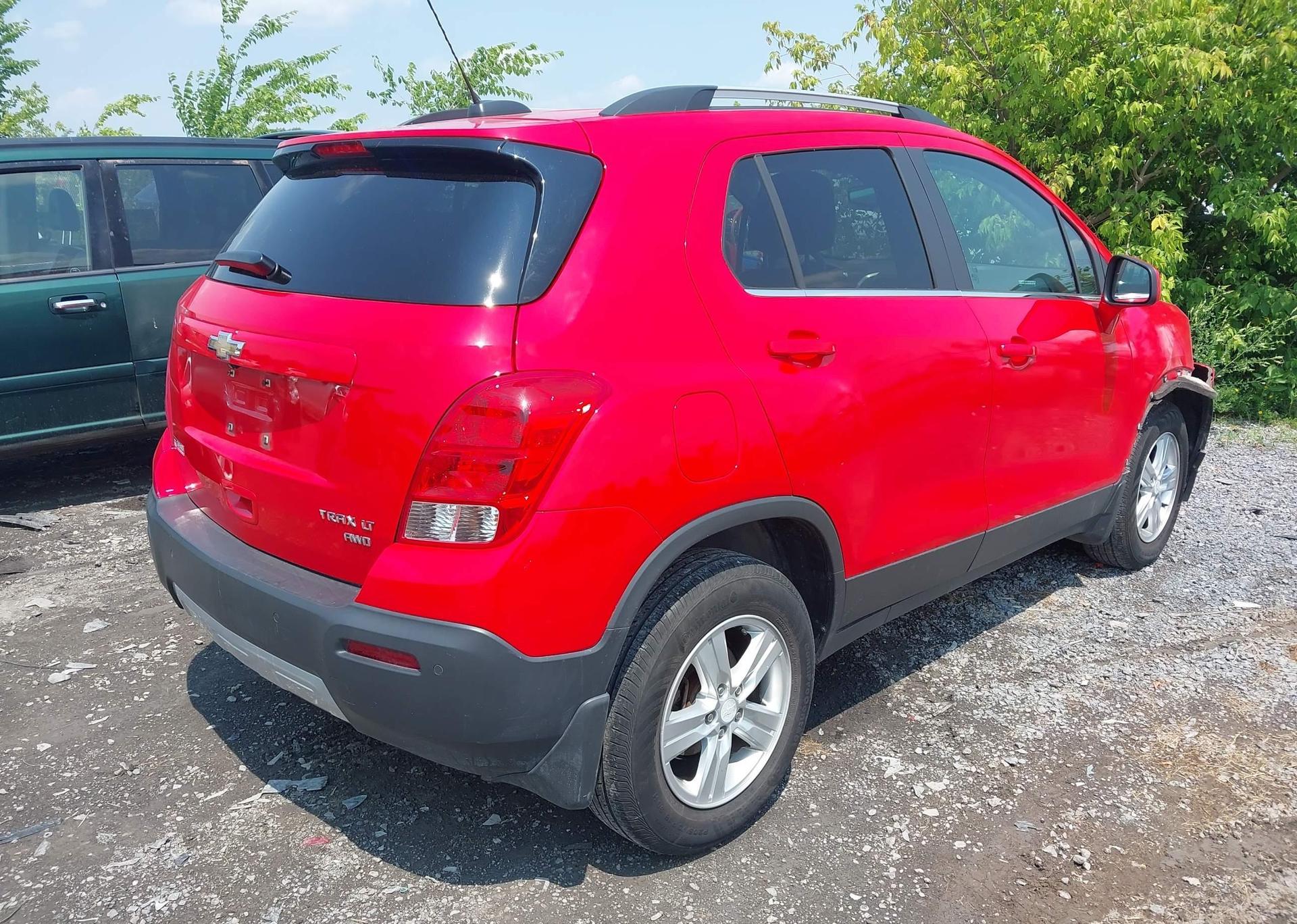 2016 CHEVROLET trax lt