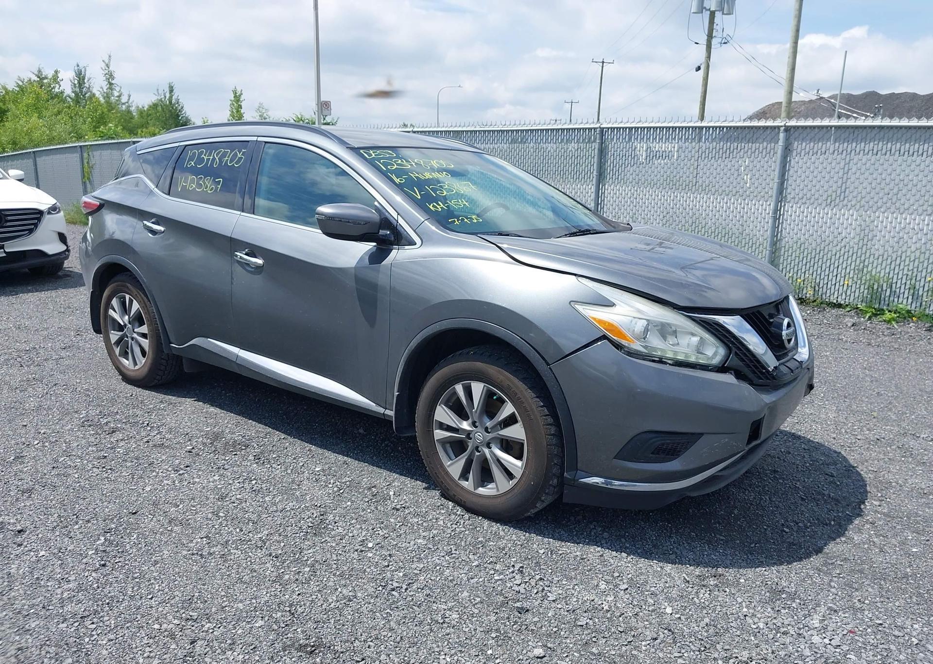 2016 NISSAN MURANO S