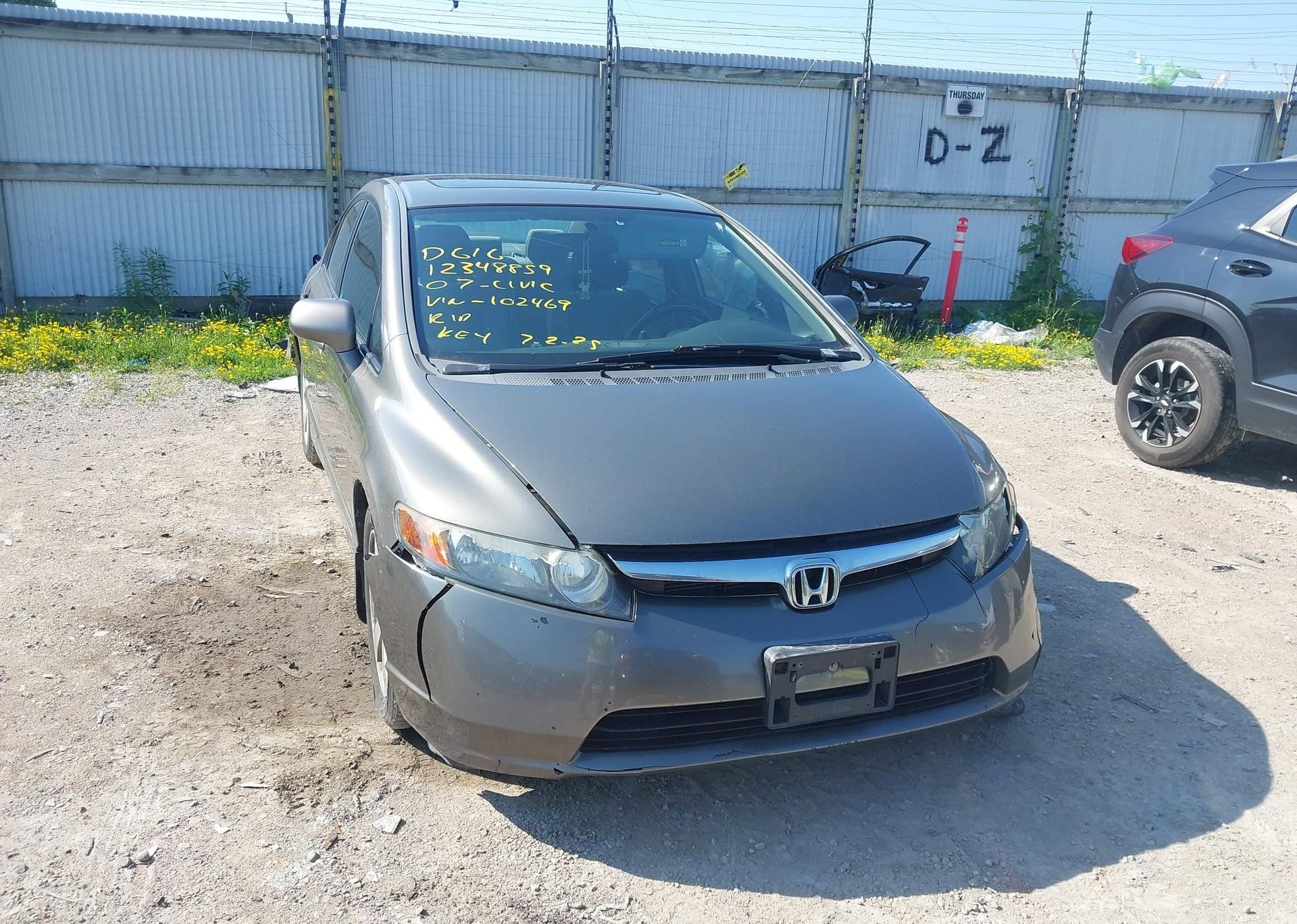 2007 HONDA CIVIC EX