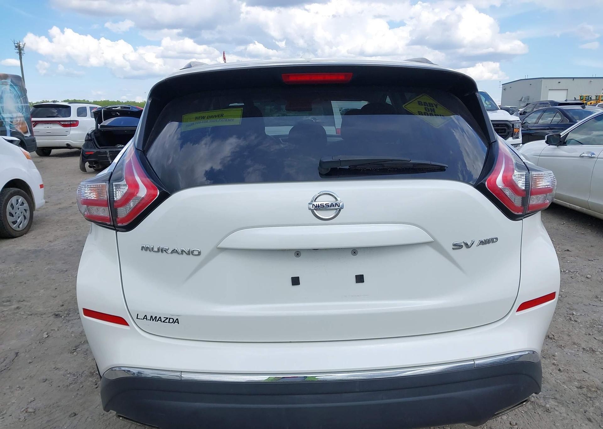 2016 NISSAN MURANO PLATINUM