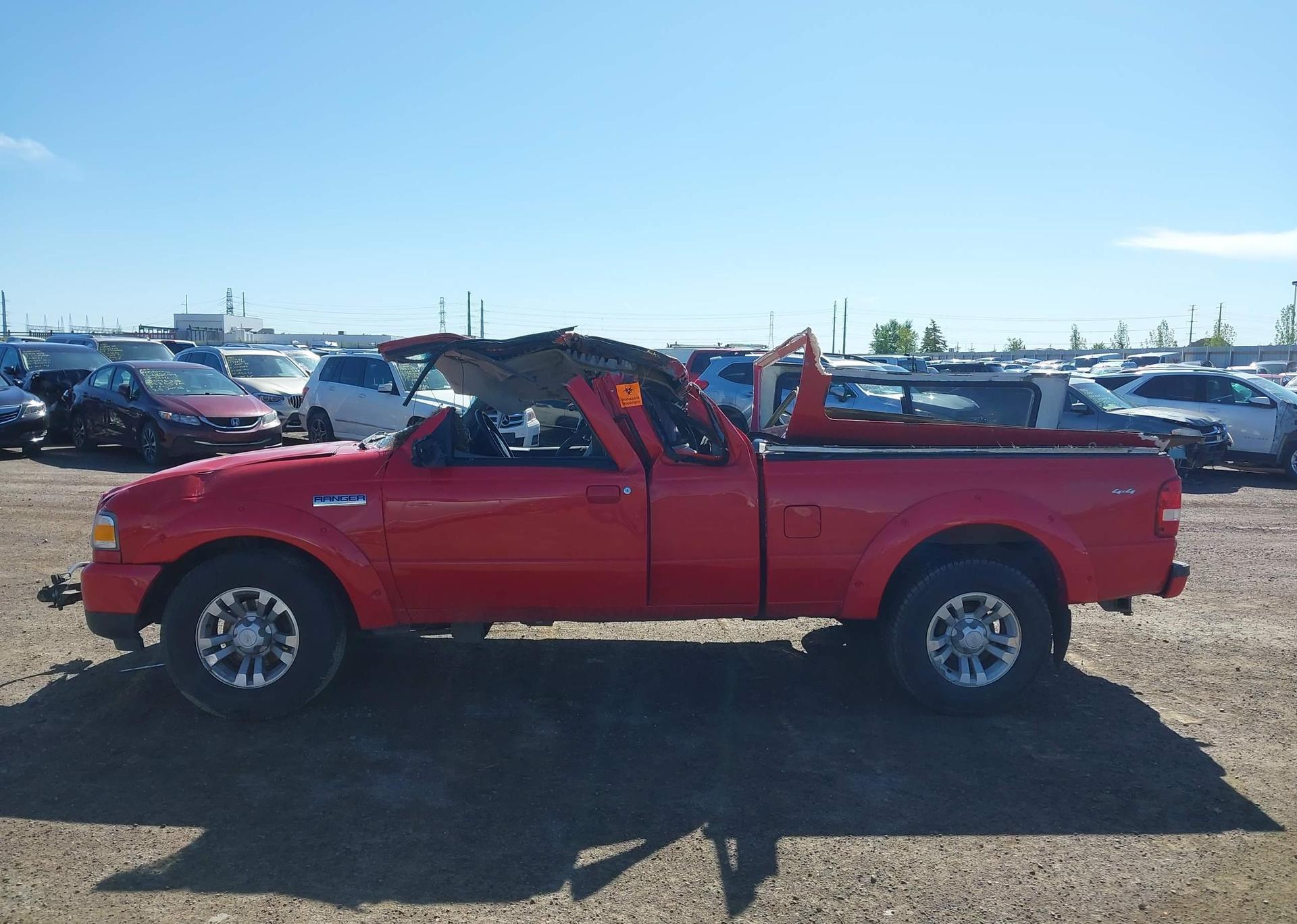 2008 FORD RANGER SUPER CAB