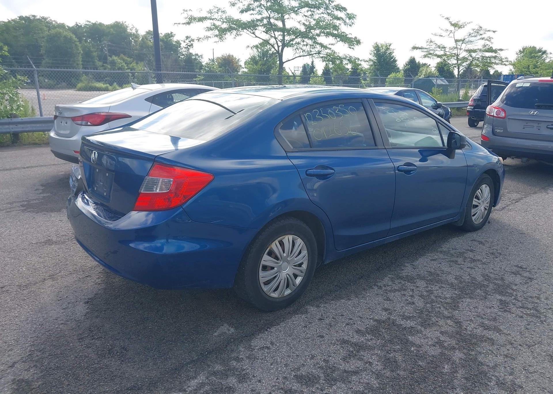 2012 HONDA CIVIC LX
