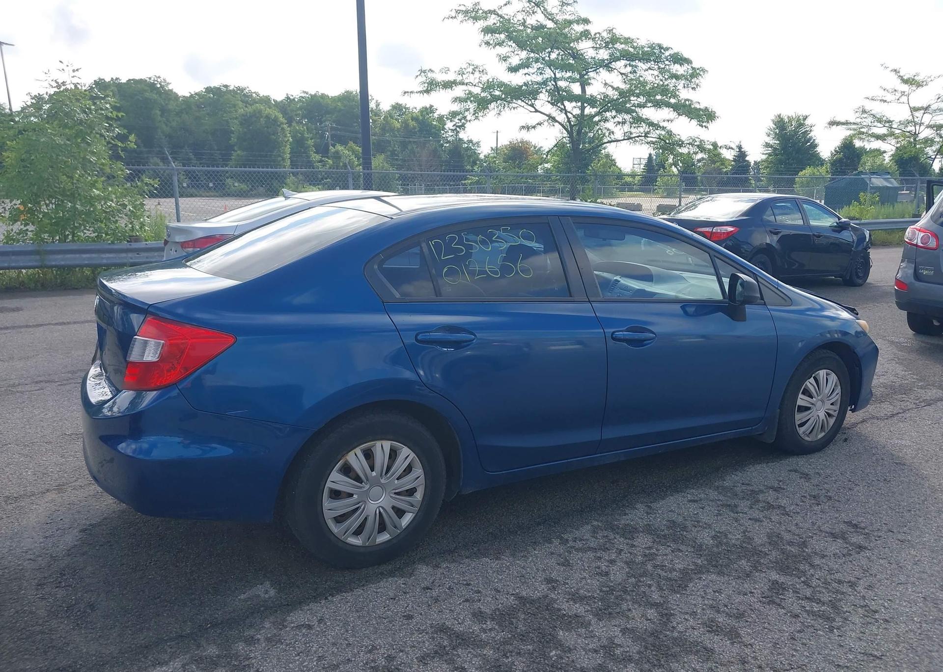 2012 HONDA CIVIC LX