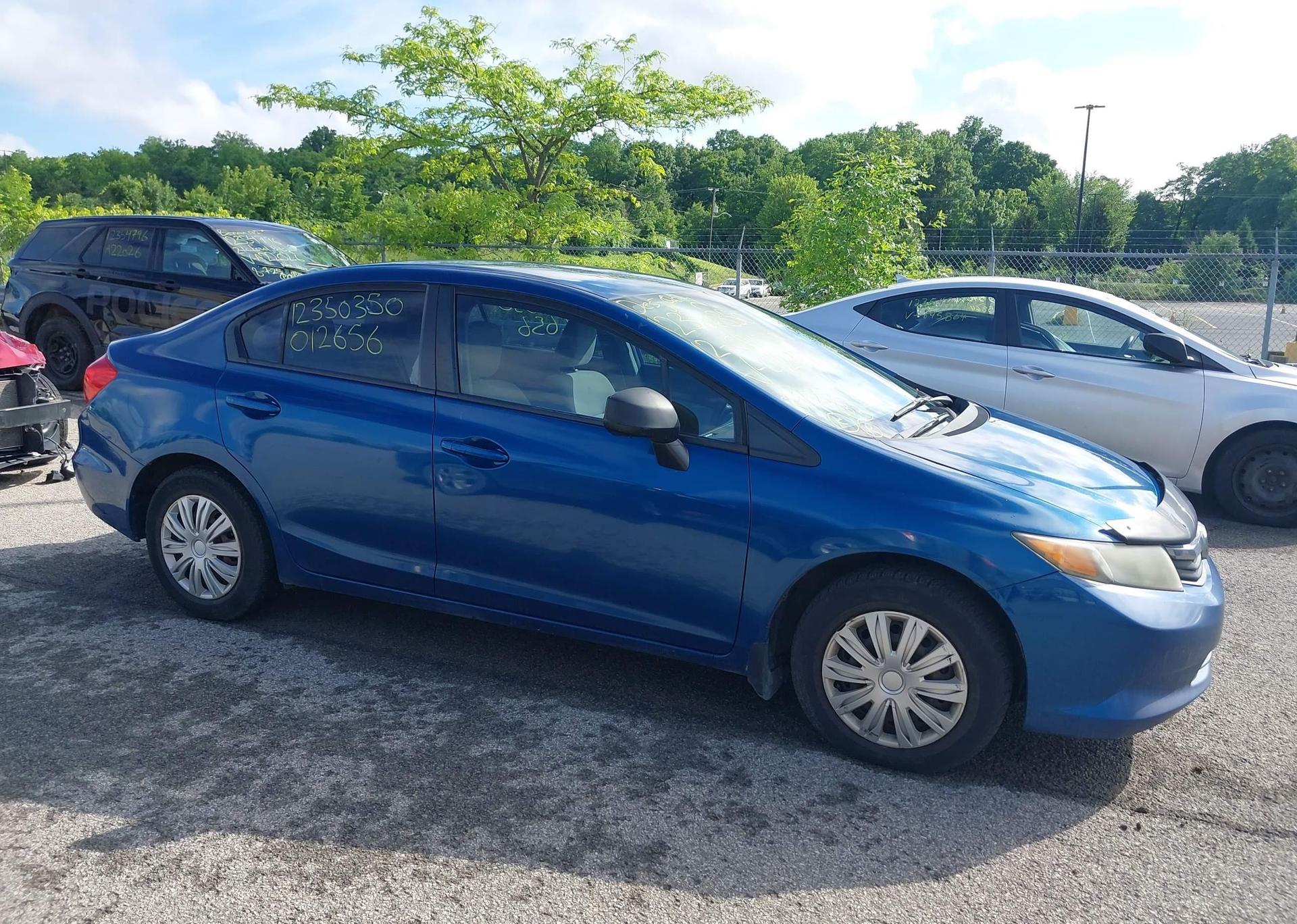 2012 HONDA CIVIC LX