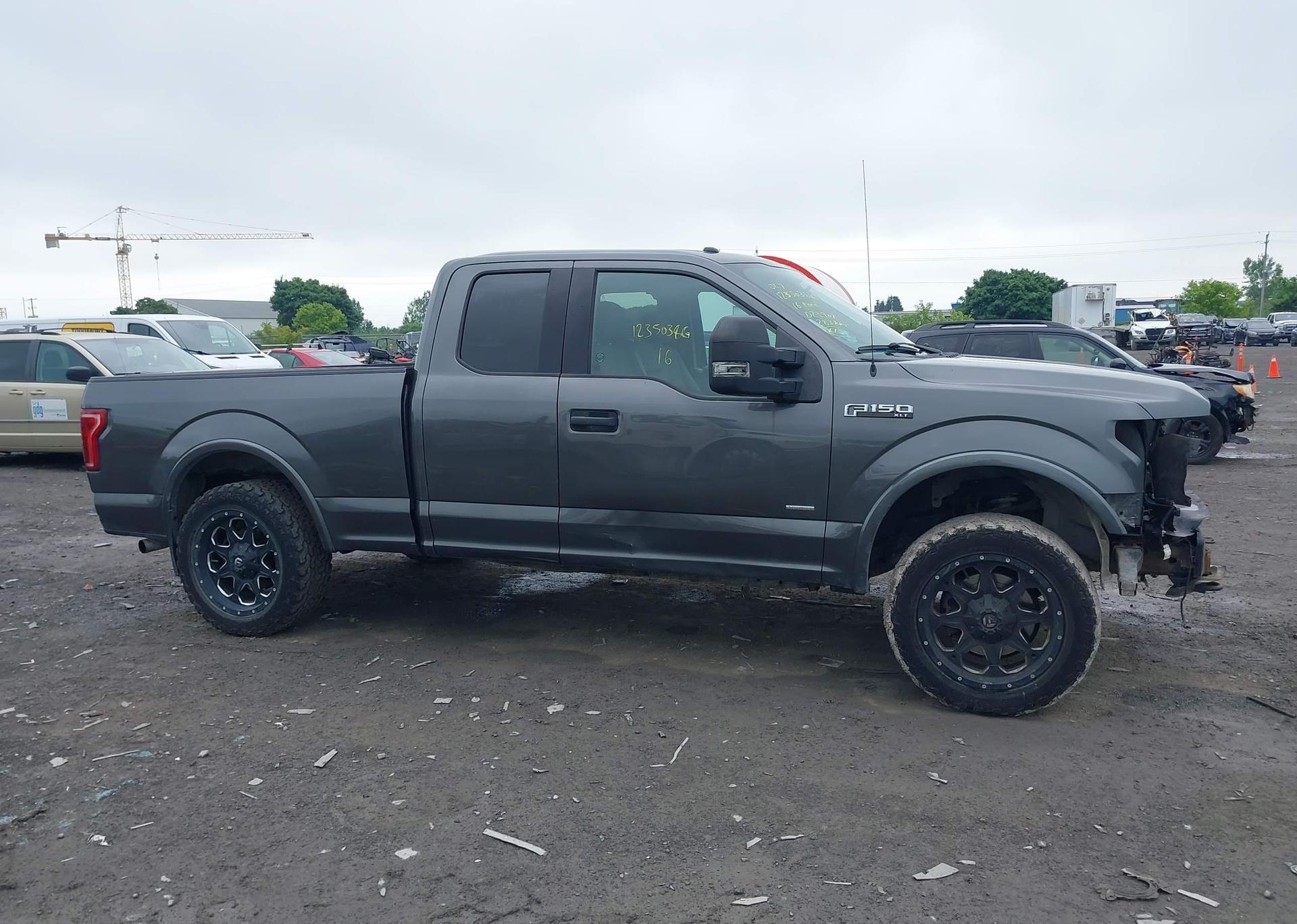 2016 FORD F150 SUPER CAB