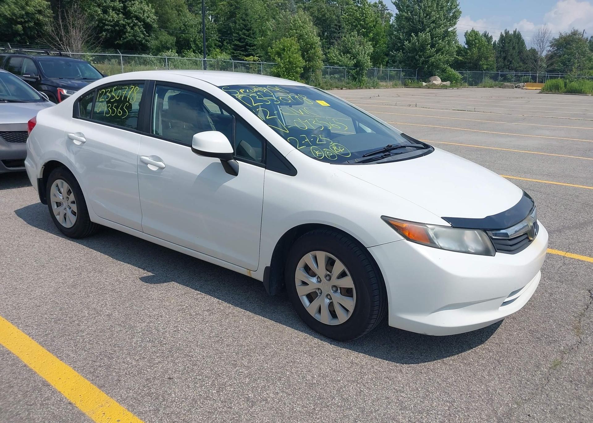 2012 HONDA CIVIC LX