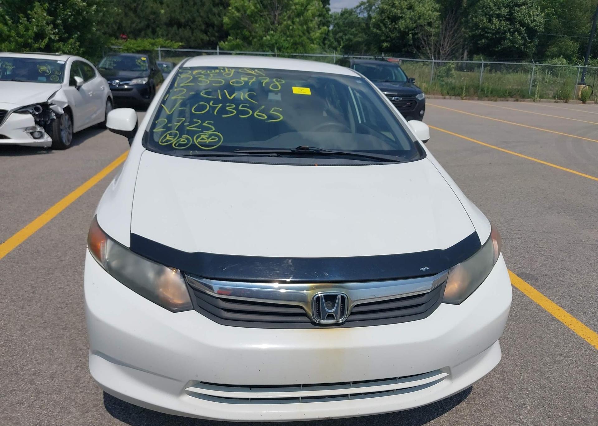2012 HONDA CIVIC LX