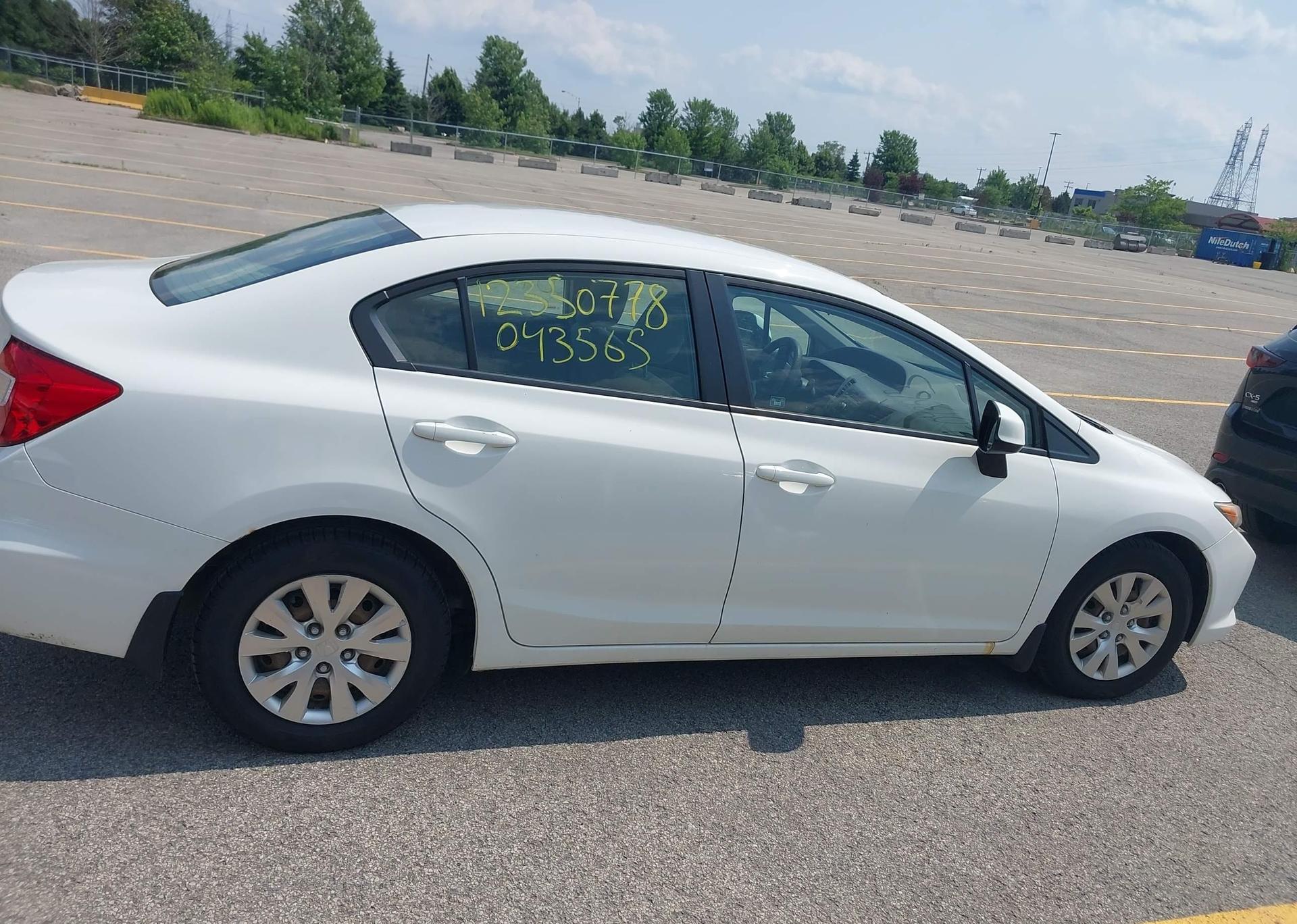 2012 HONDA CIVIC LX