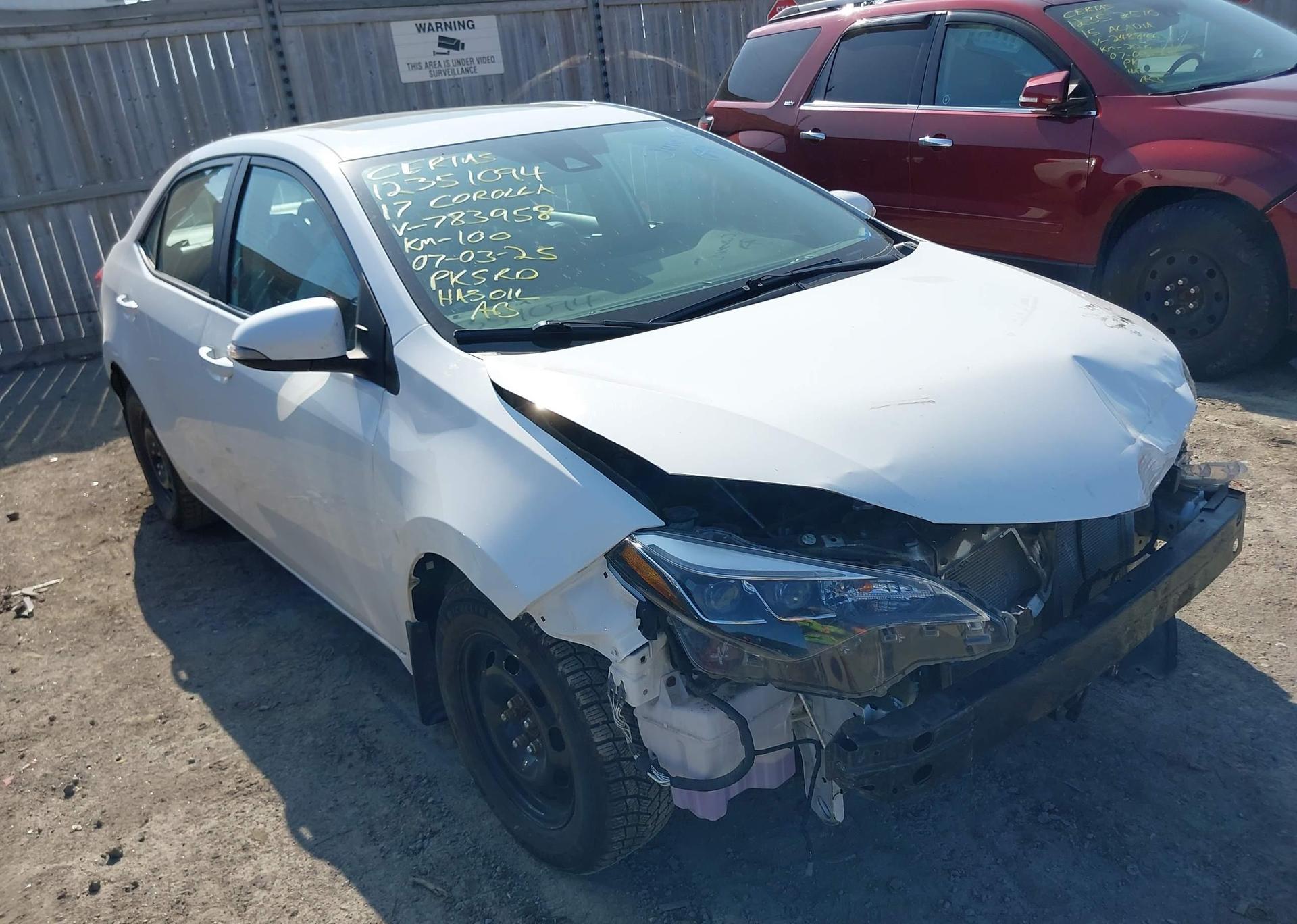 2017 TOYOTA COROLLA L