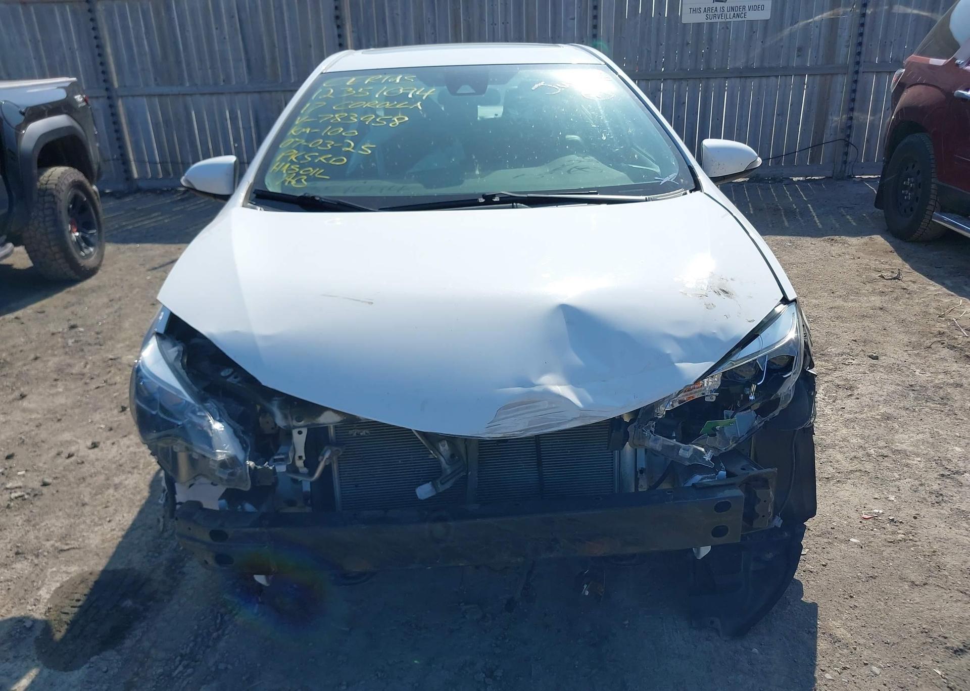 2017 TOYOTA COROLLA L