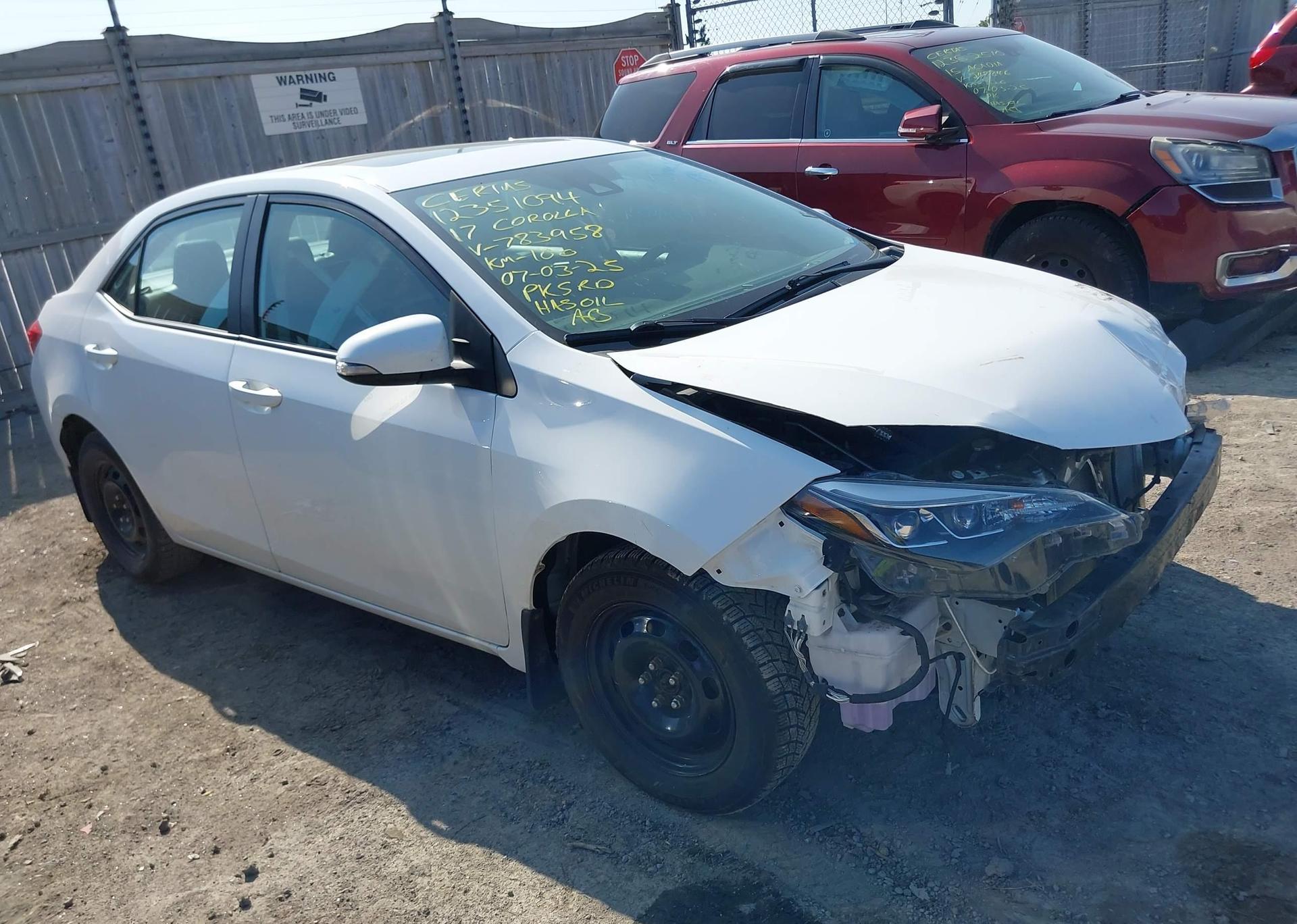 2017 TOYOTA COROLLA L