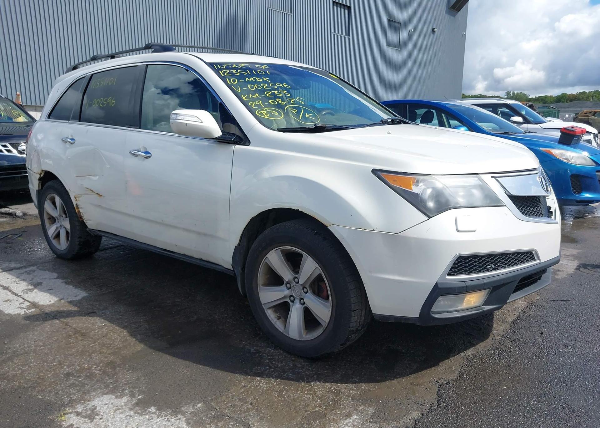 2010 ACURA MDX TECHNOLOGY PACKAGE