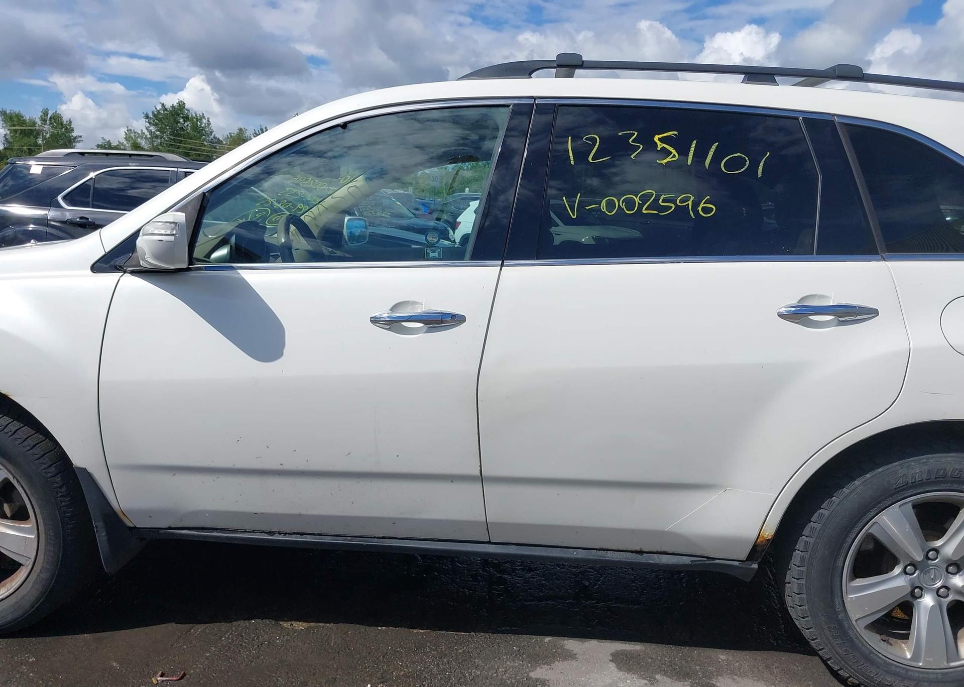 2010 ACURA MDX TECHNOLOGY PACKAGE