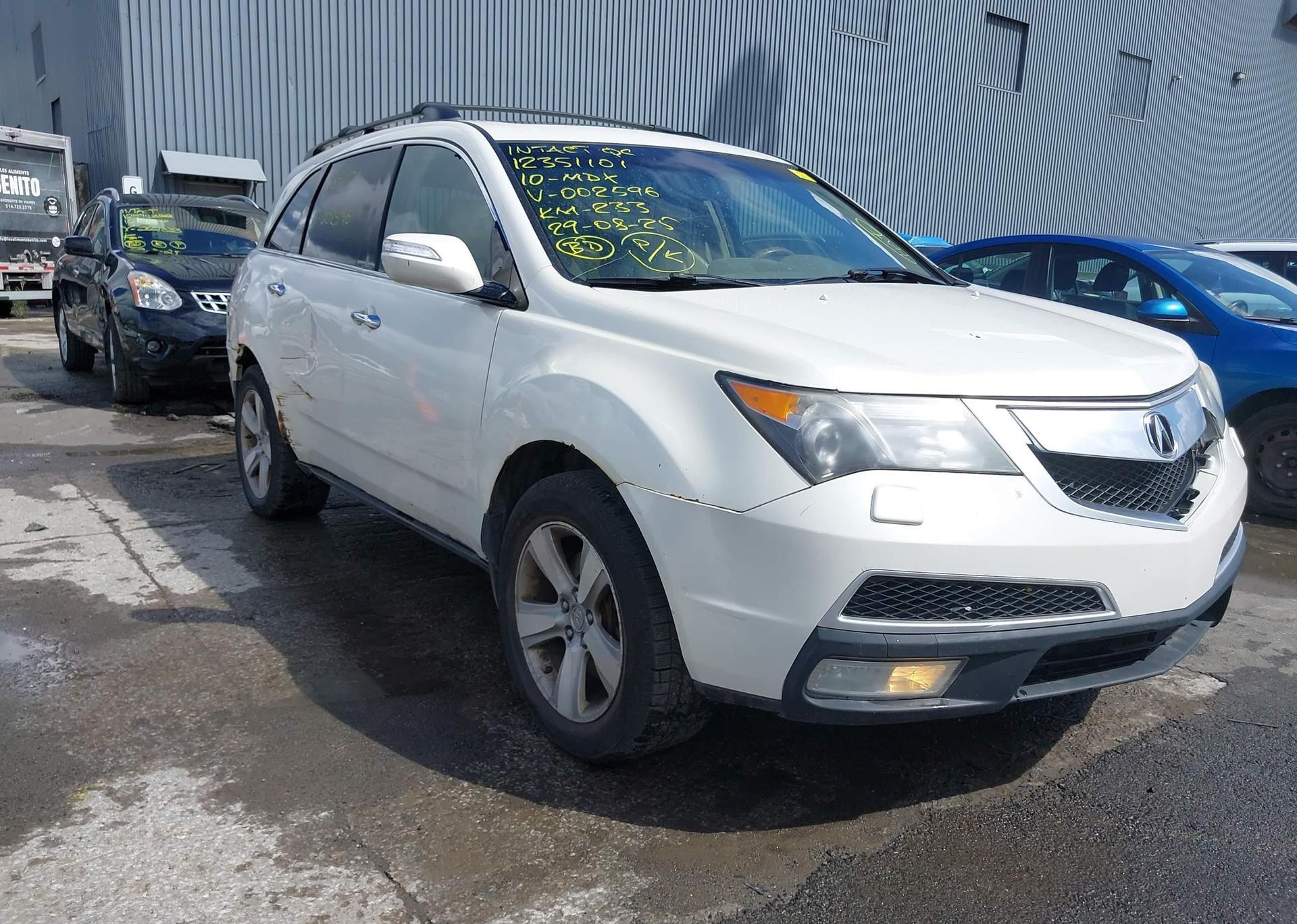 2010 ACURA MDX TECHNOLOGY PACKAGE