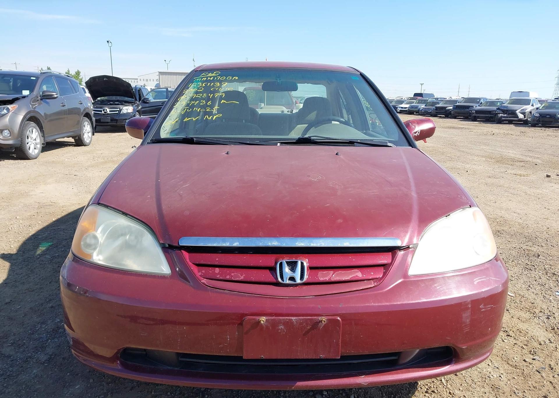 2002 HONDA CIVIC LX