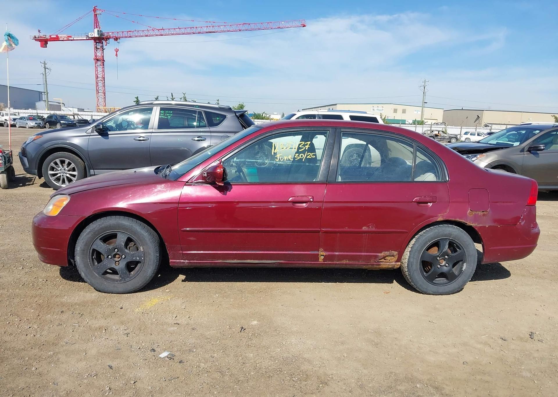 2002 HONDA CIVIC LX