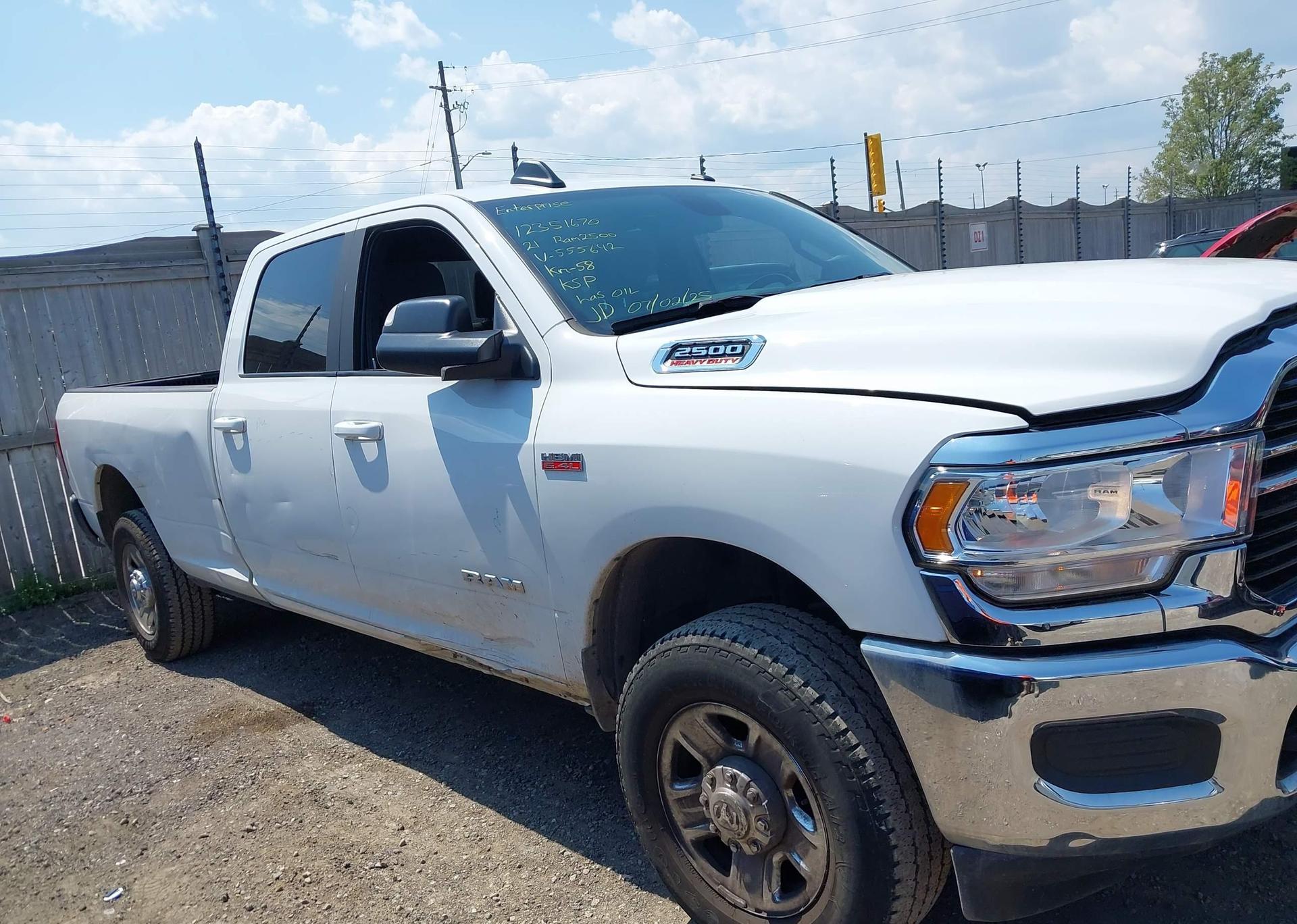 2021 RAM 2500 BIG HORN