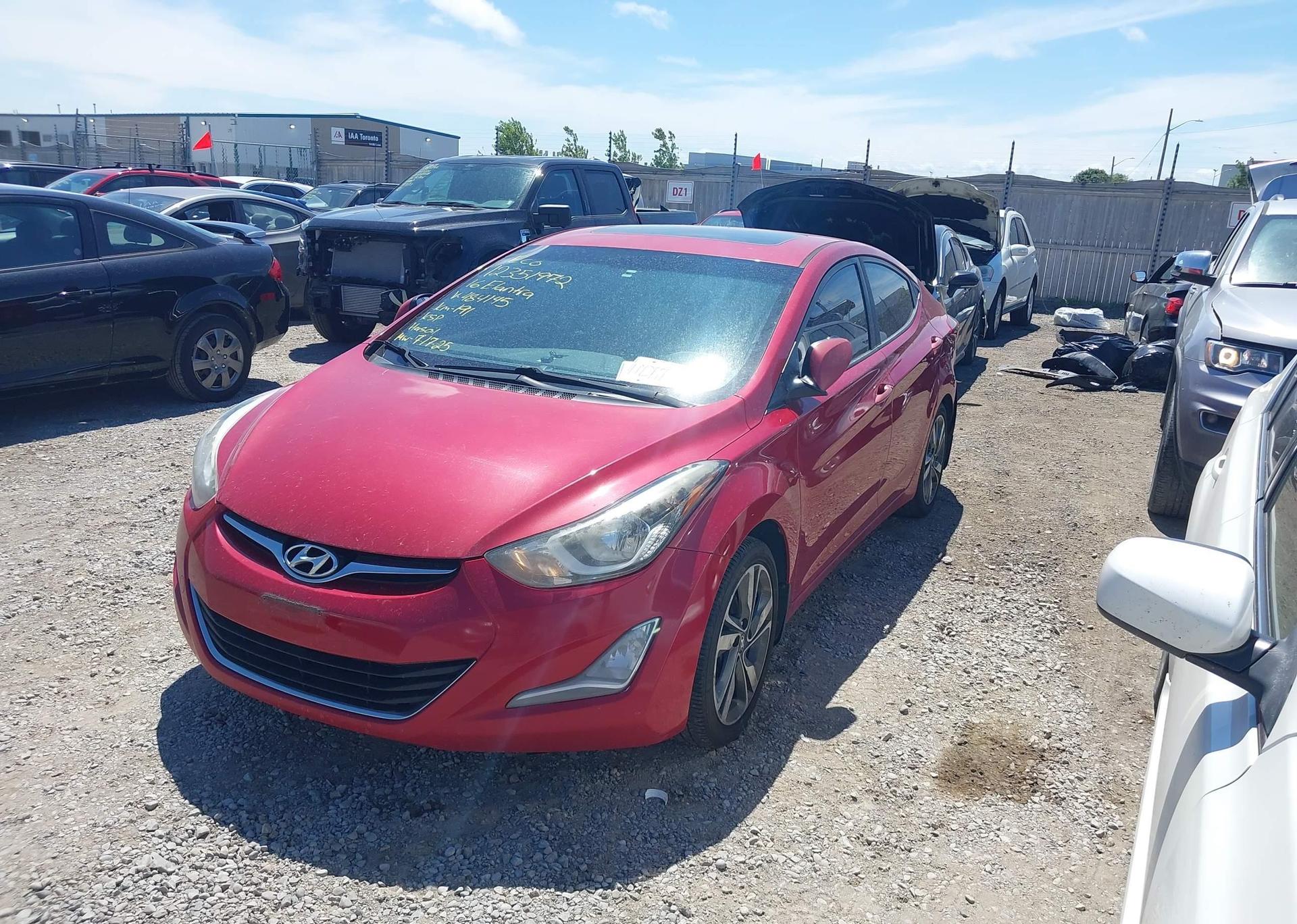 2016 HYUNDAI ELANTRA GLS