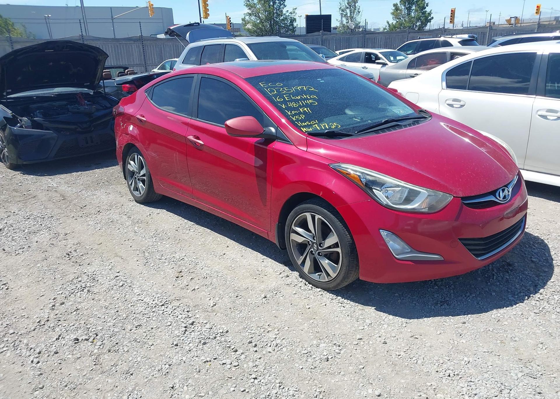 2016 HYUNDAI ELANTRA GLS