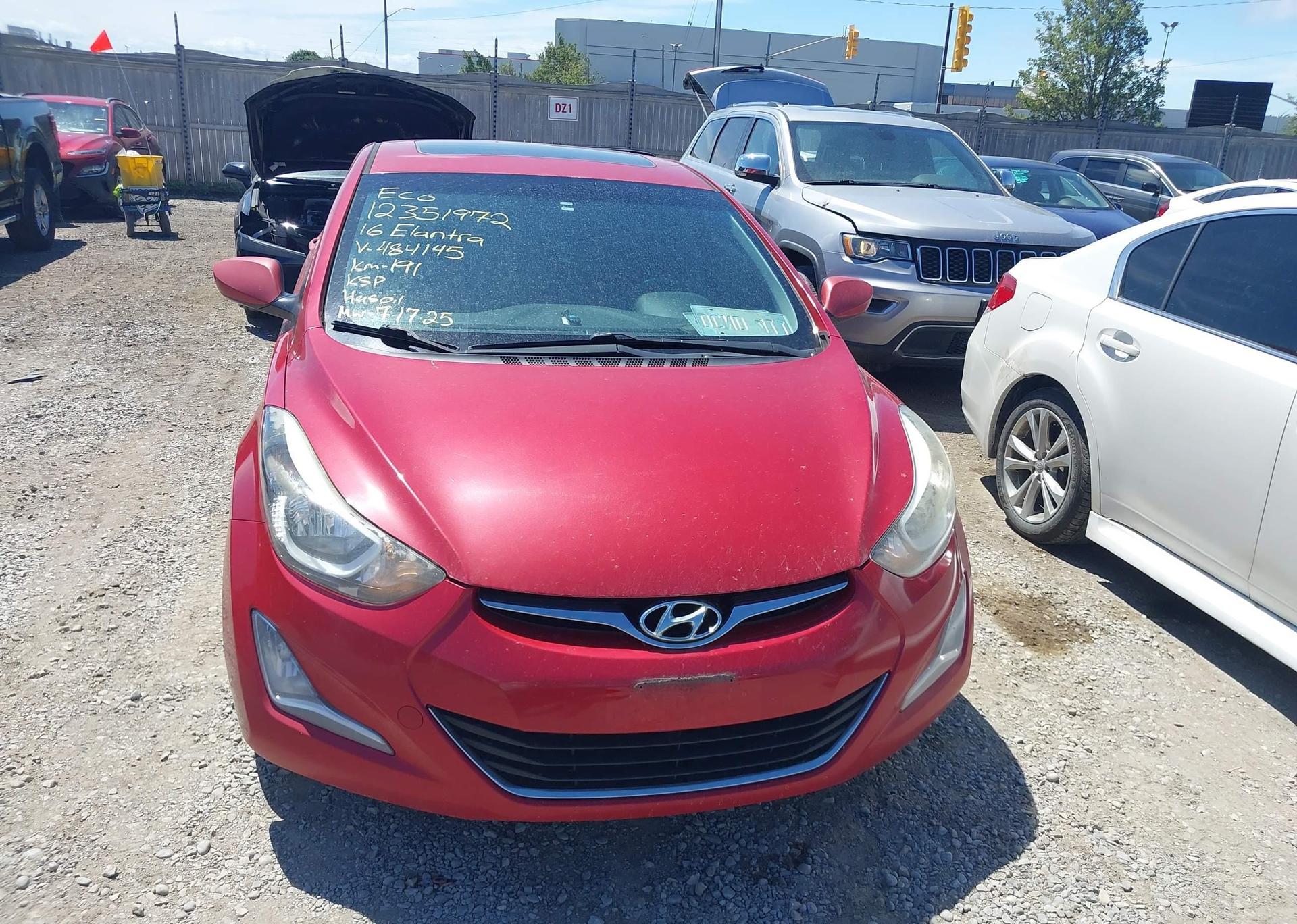 2016 HYUNDAI ELANTRA GLS