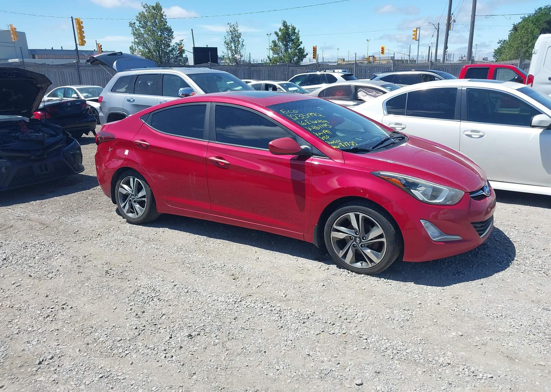 2016 HYUNDAI ELANTRA GLS
