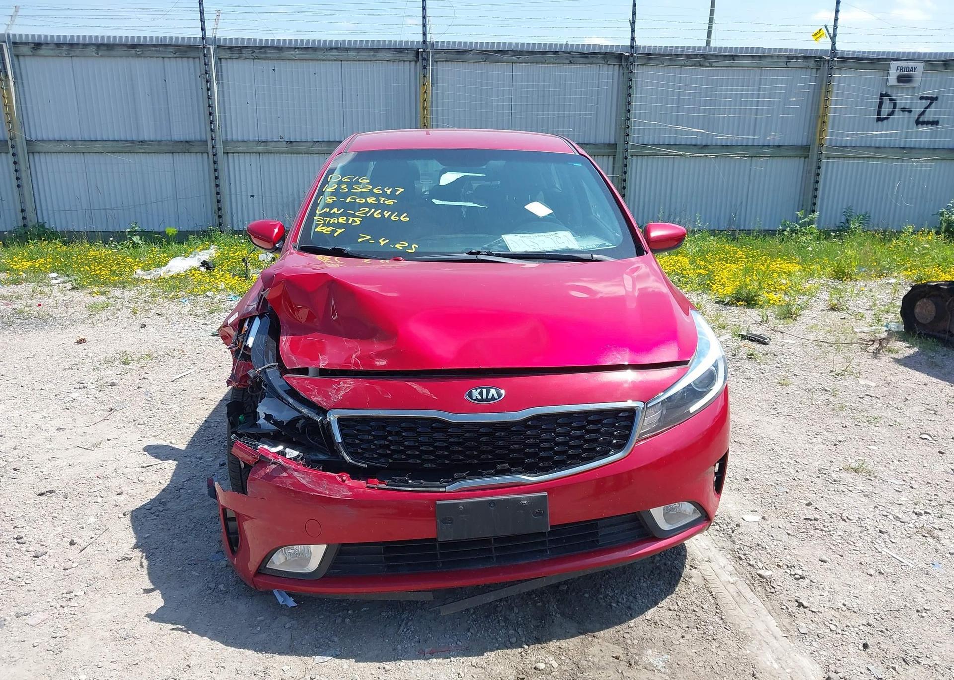 2018 KIA FORTE LX
