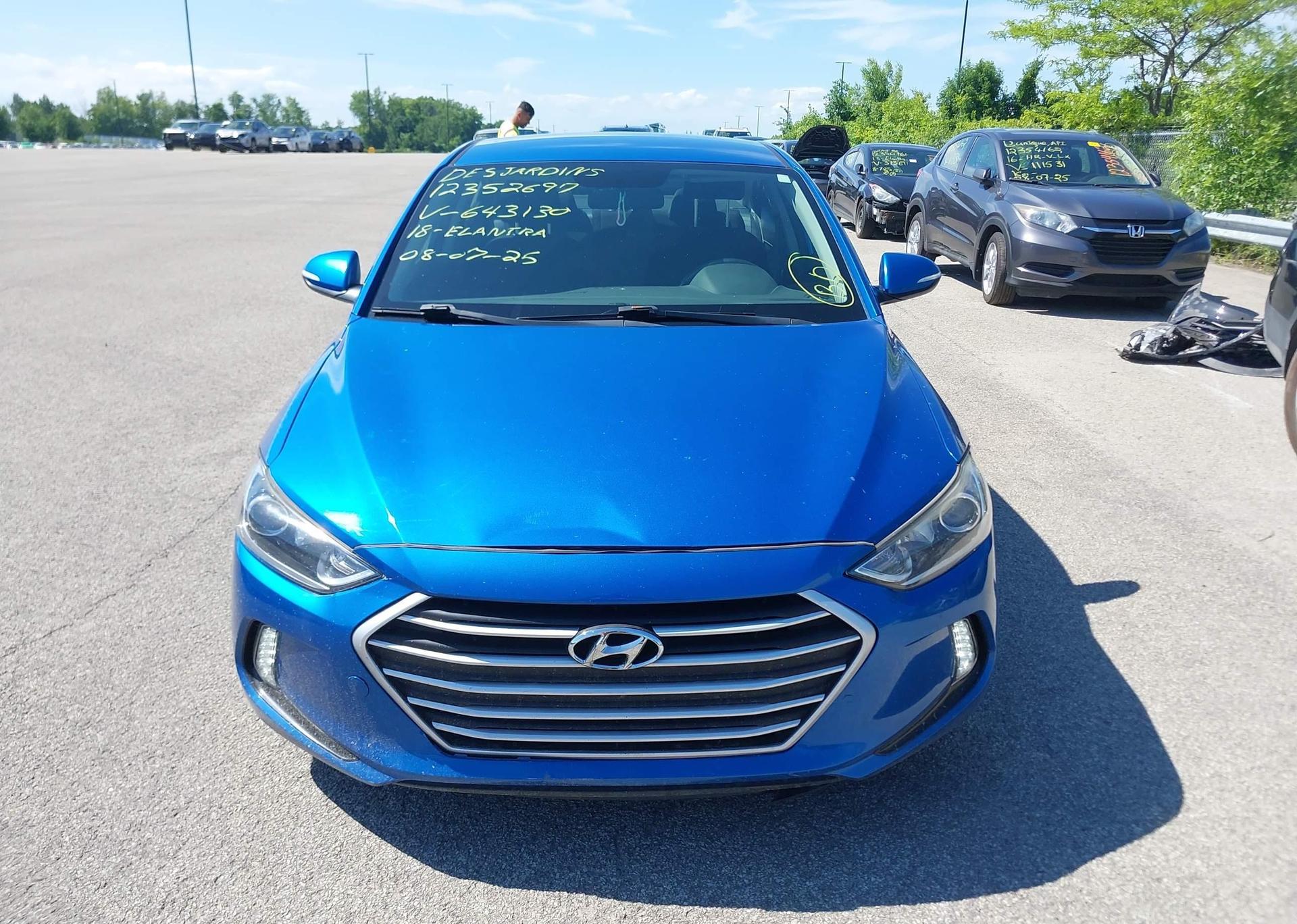 2018 HYUNDAI ELANTRA SEL