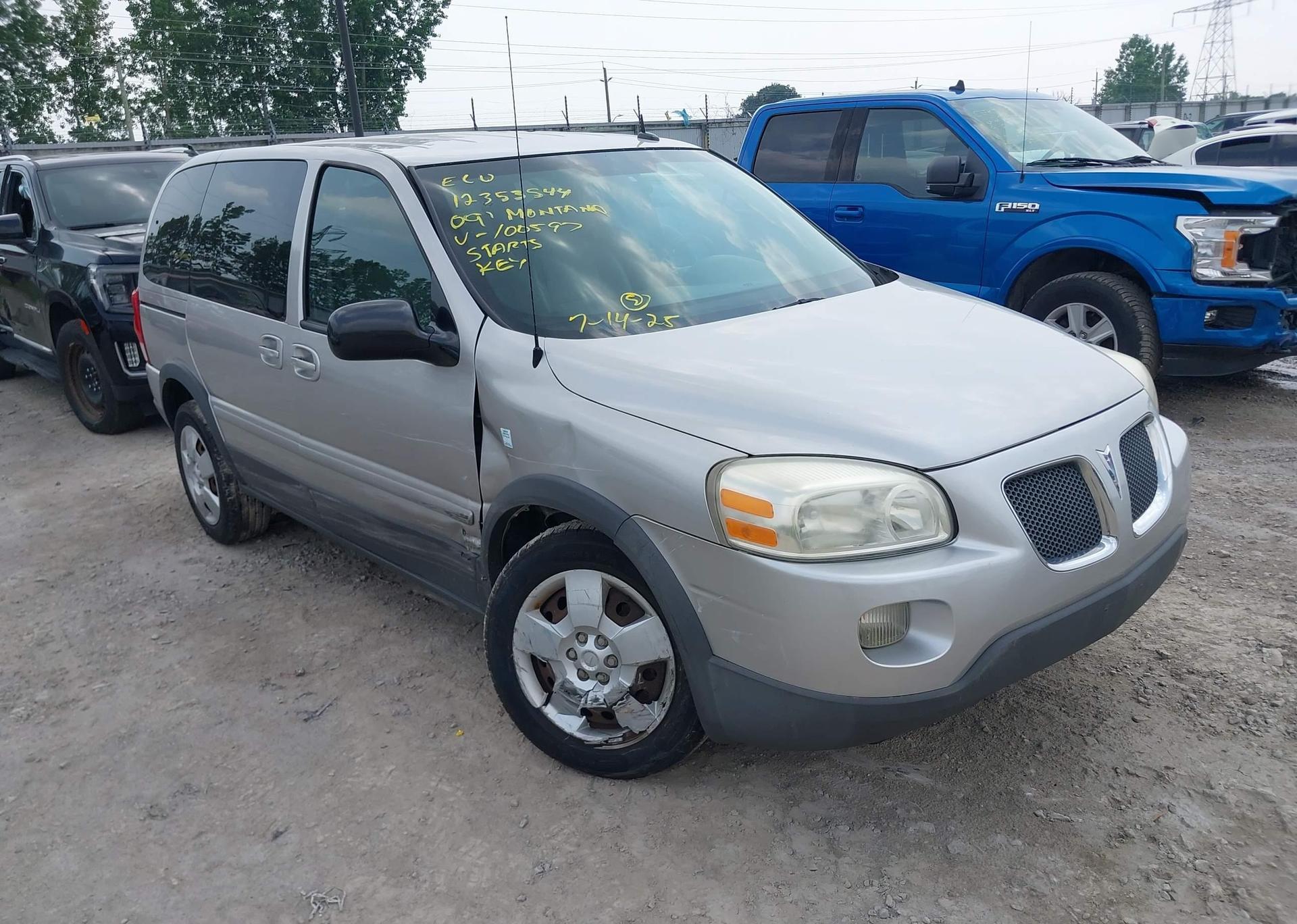 2009 PONTIAC MONTANA SV6