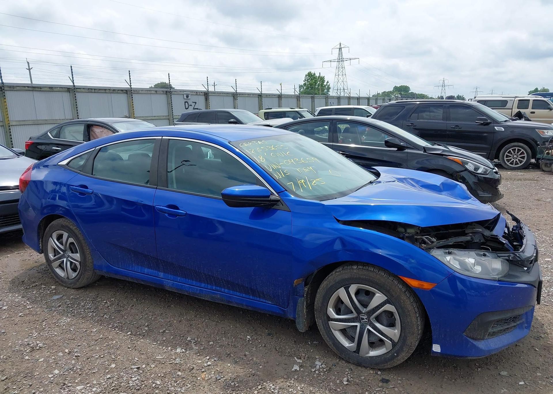 2018 HONDA CIVIC LX
