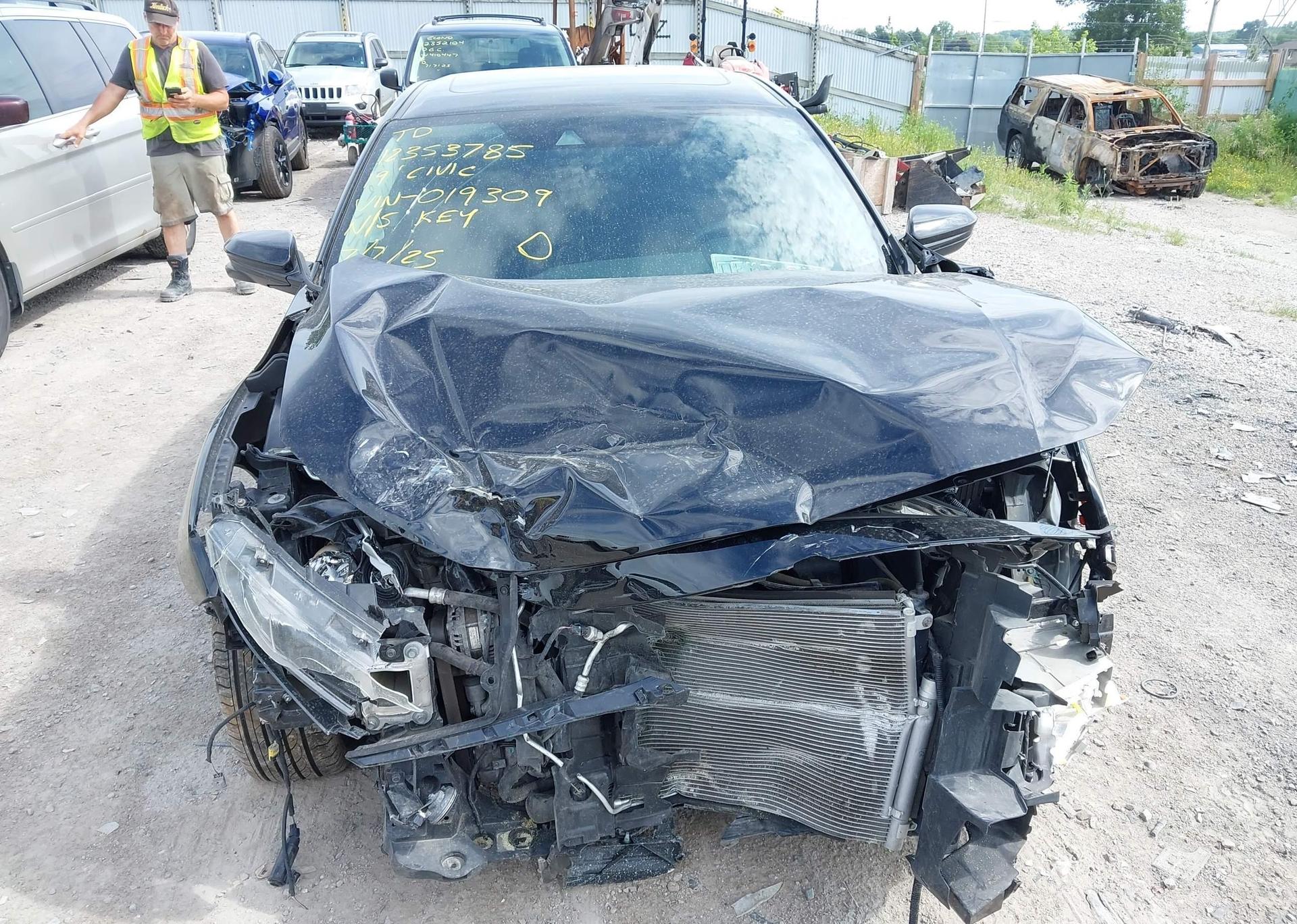 2019 HONDA CIVIC EX 4DR
